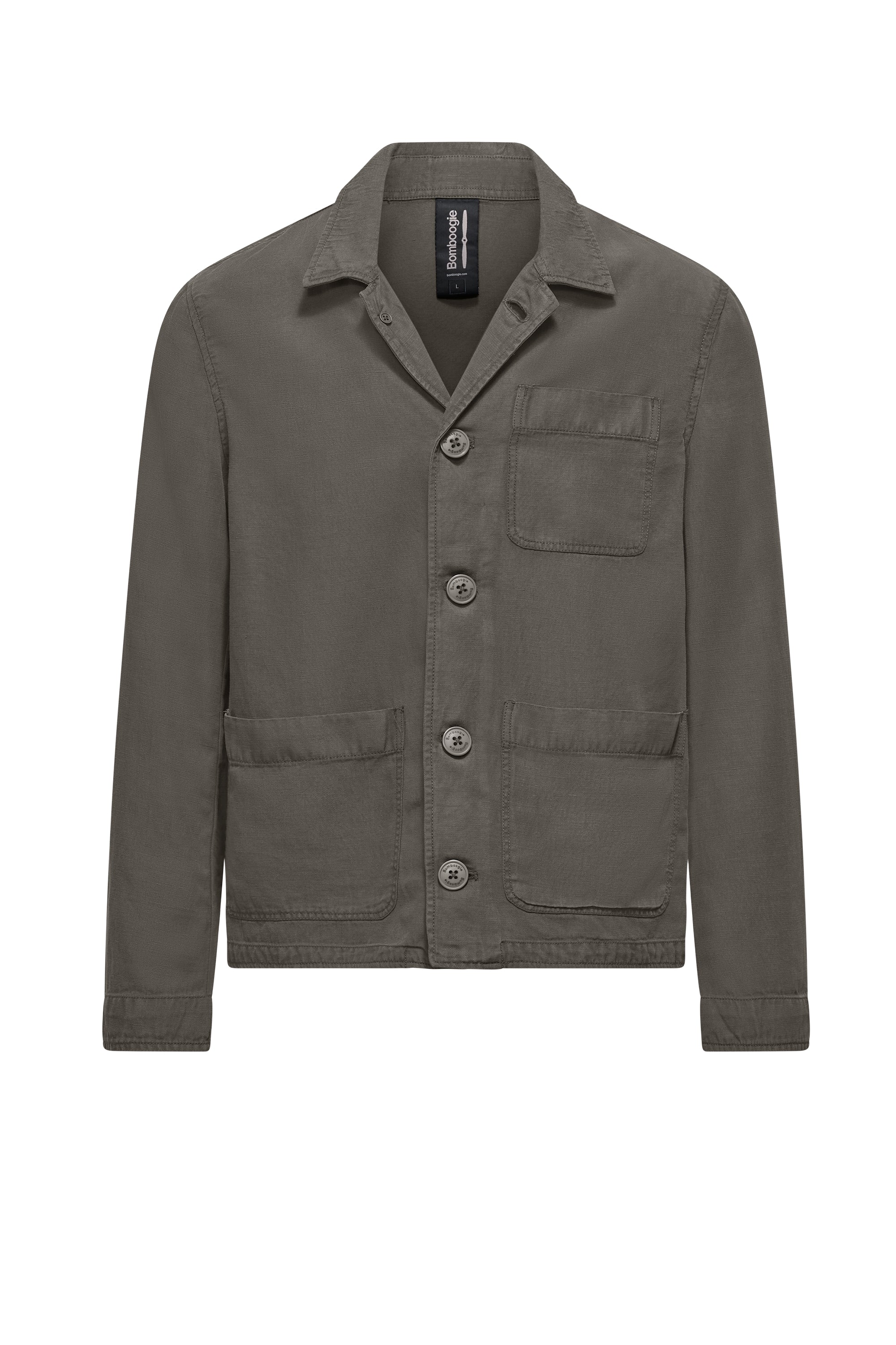 Giacca in dobby tencel lino - Image 13
