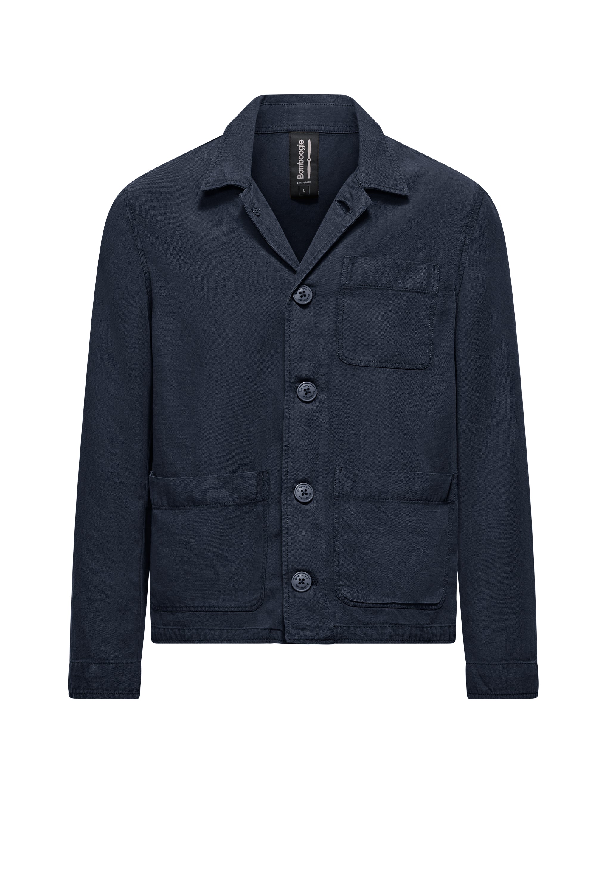 Giacca in dobby tencel lino - Image 5