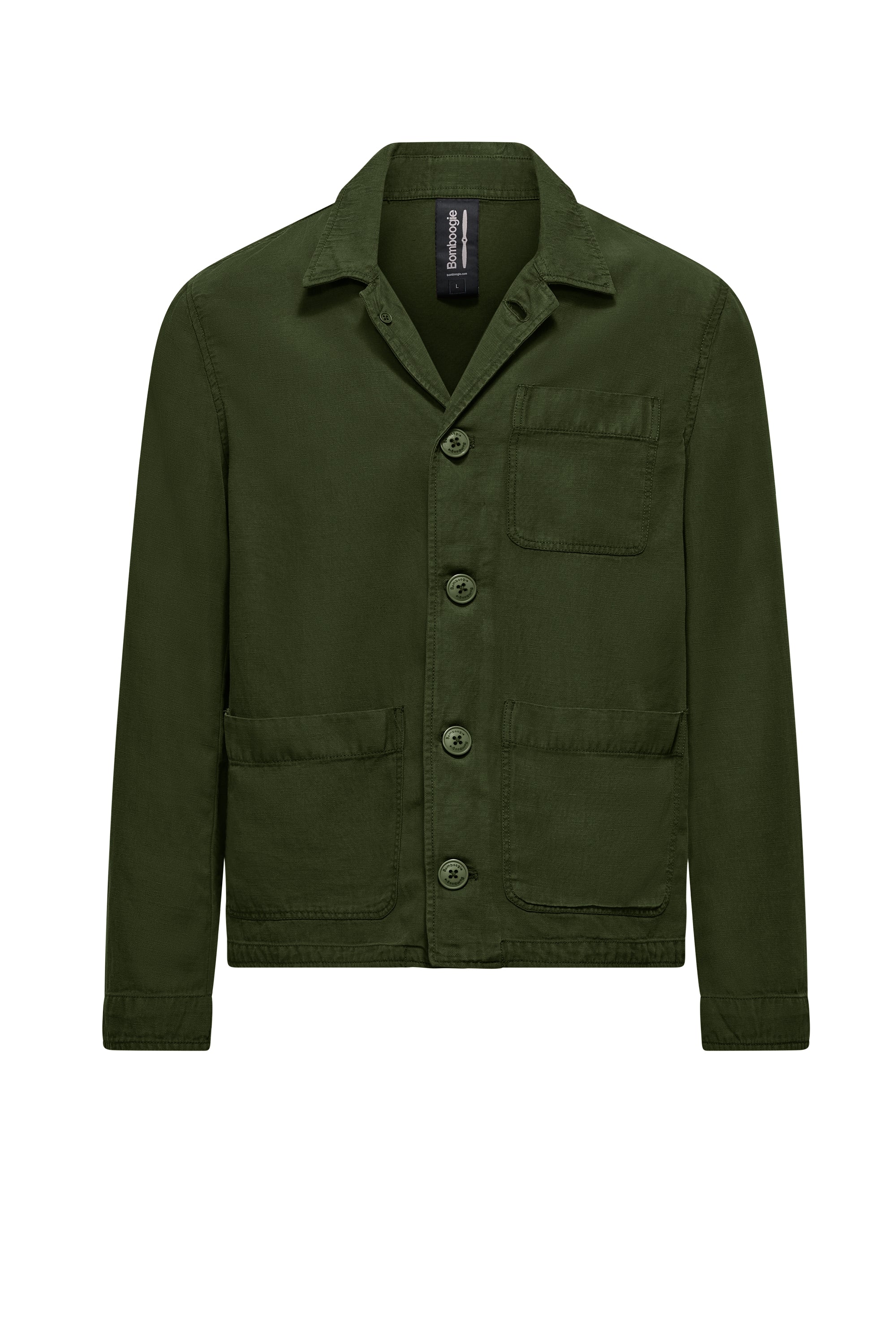 Giacca in dobby tencel lino - Image 9