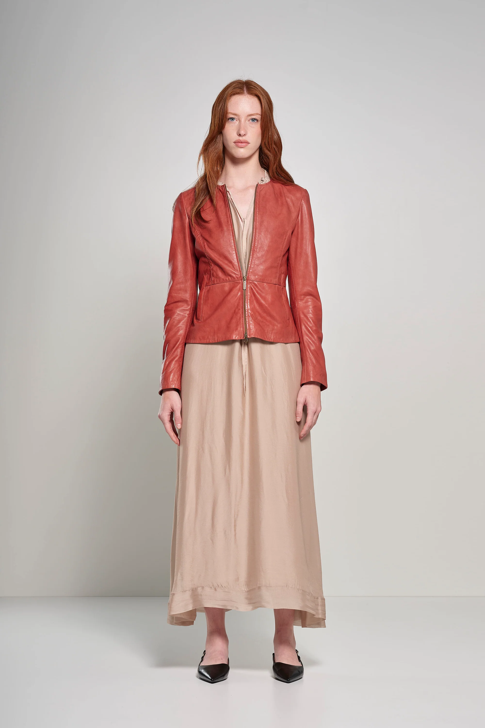 Giacca in pelle Arya - Image 12