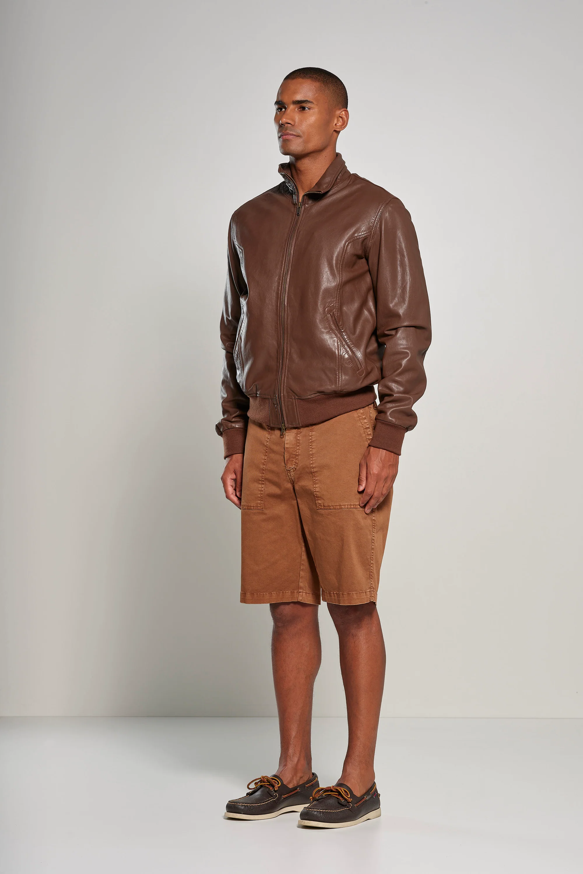 Giacca in pelle Chel - Image 5
