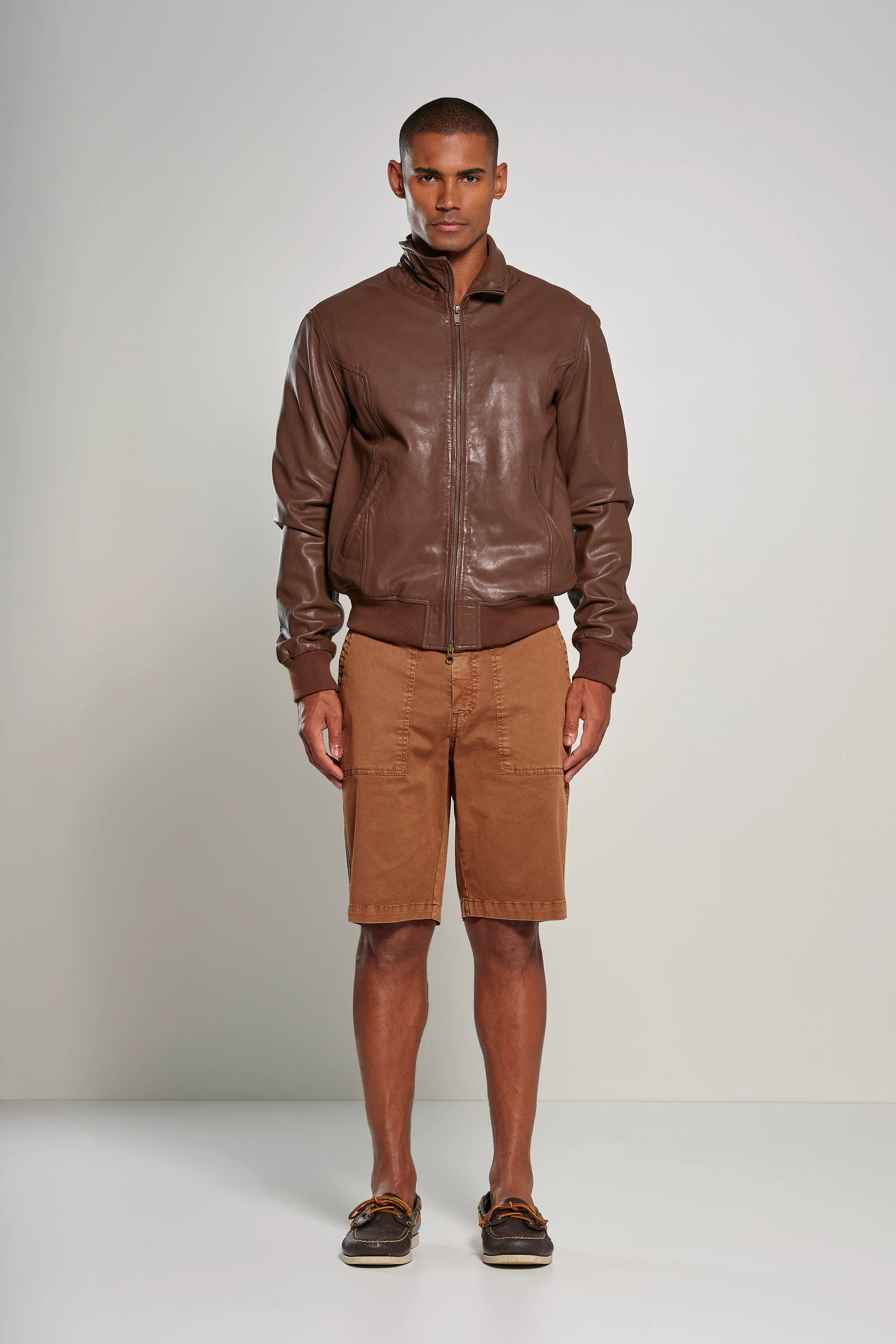 Giacca in pelle Chel - Image 6