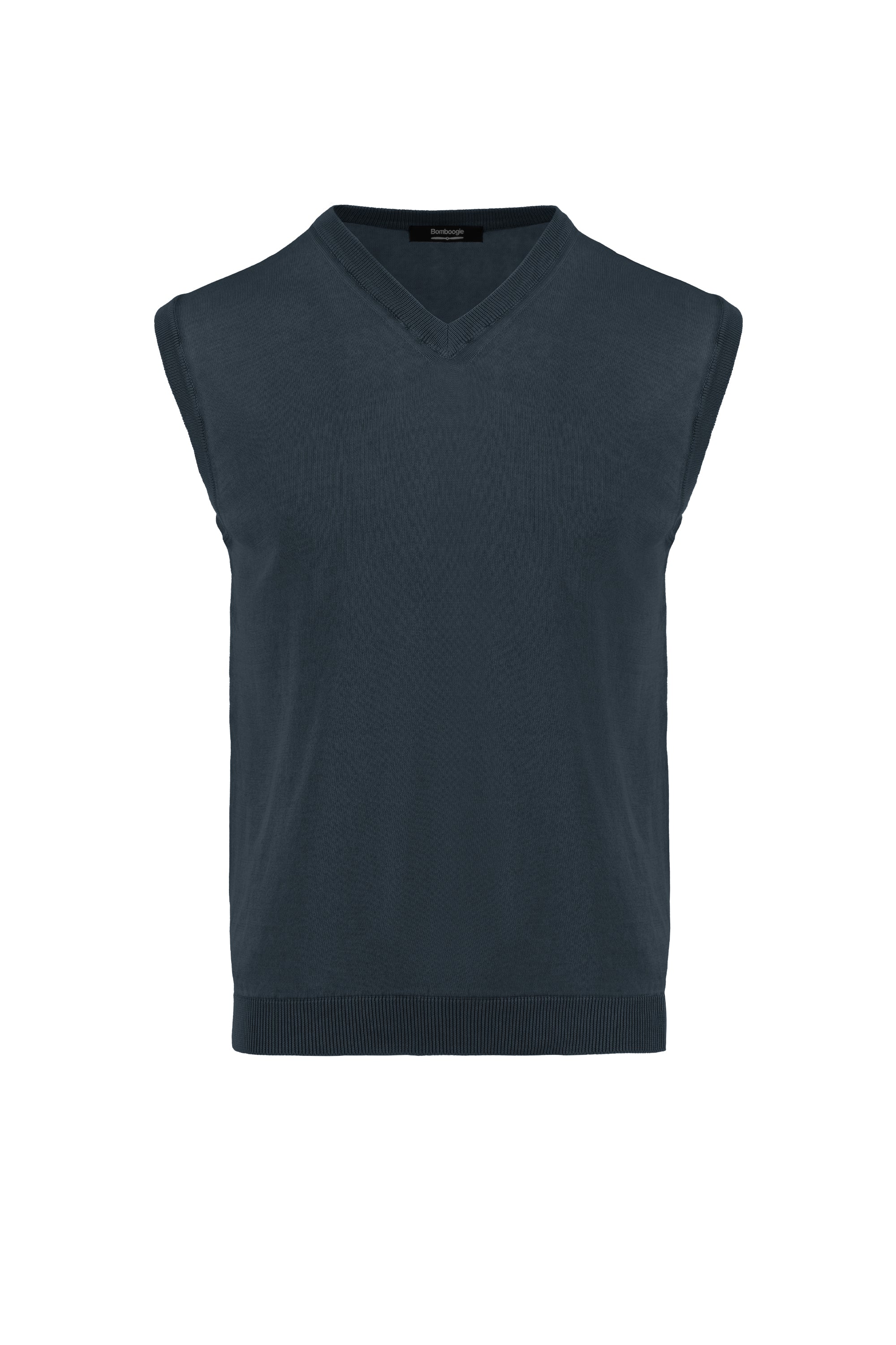Gilet scollo a v in cotone - Image 7