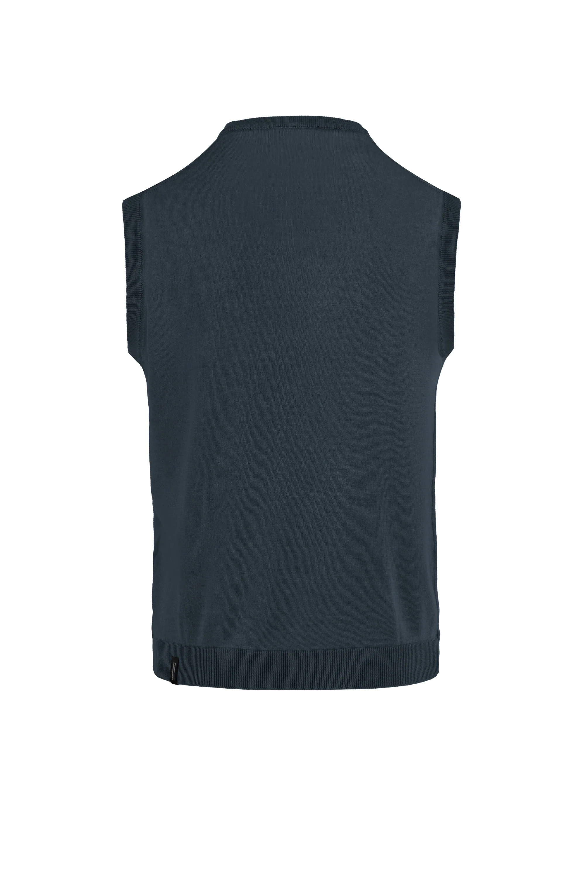 Gilet scollo a v in cotone - Image 9