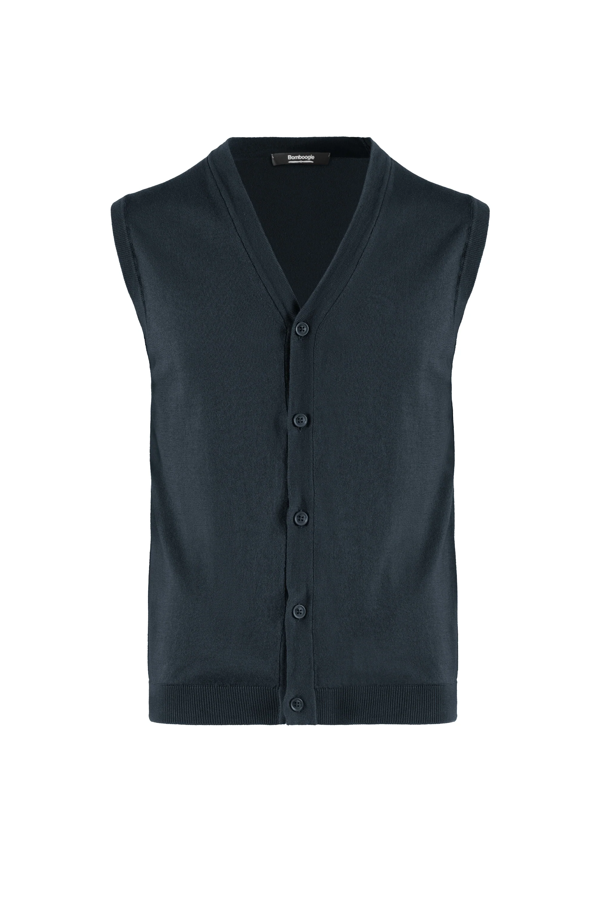 Gilet scollo a v in cotone