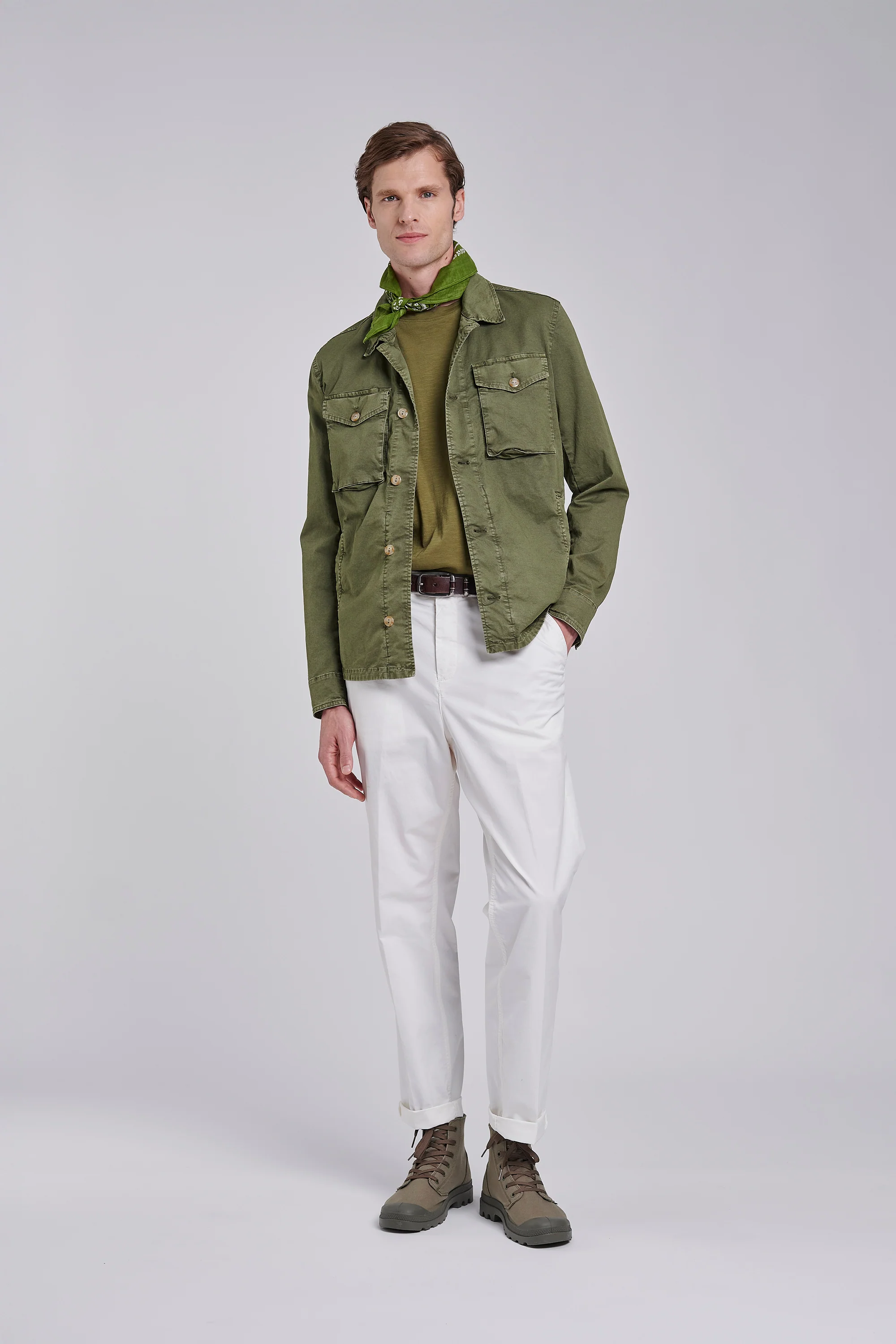Giubbotto in gabardina stretch - Image 10