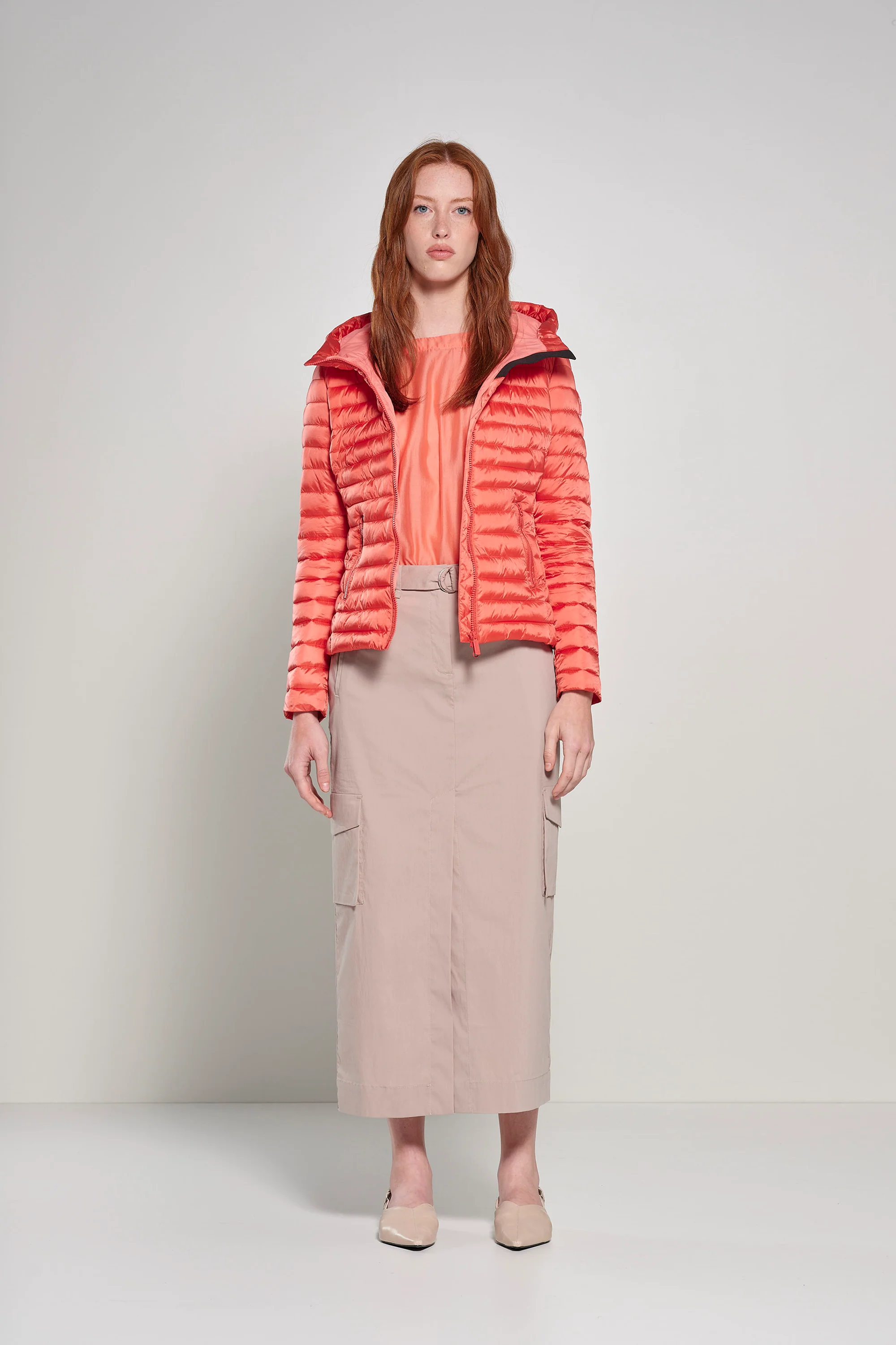 Gonna midi cargo in misto cotone - Image 15
