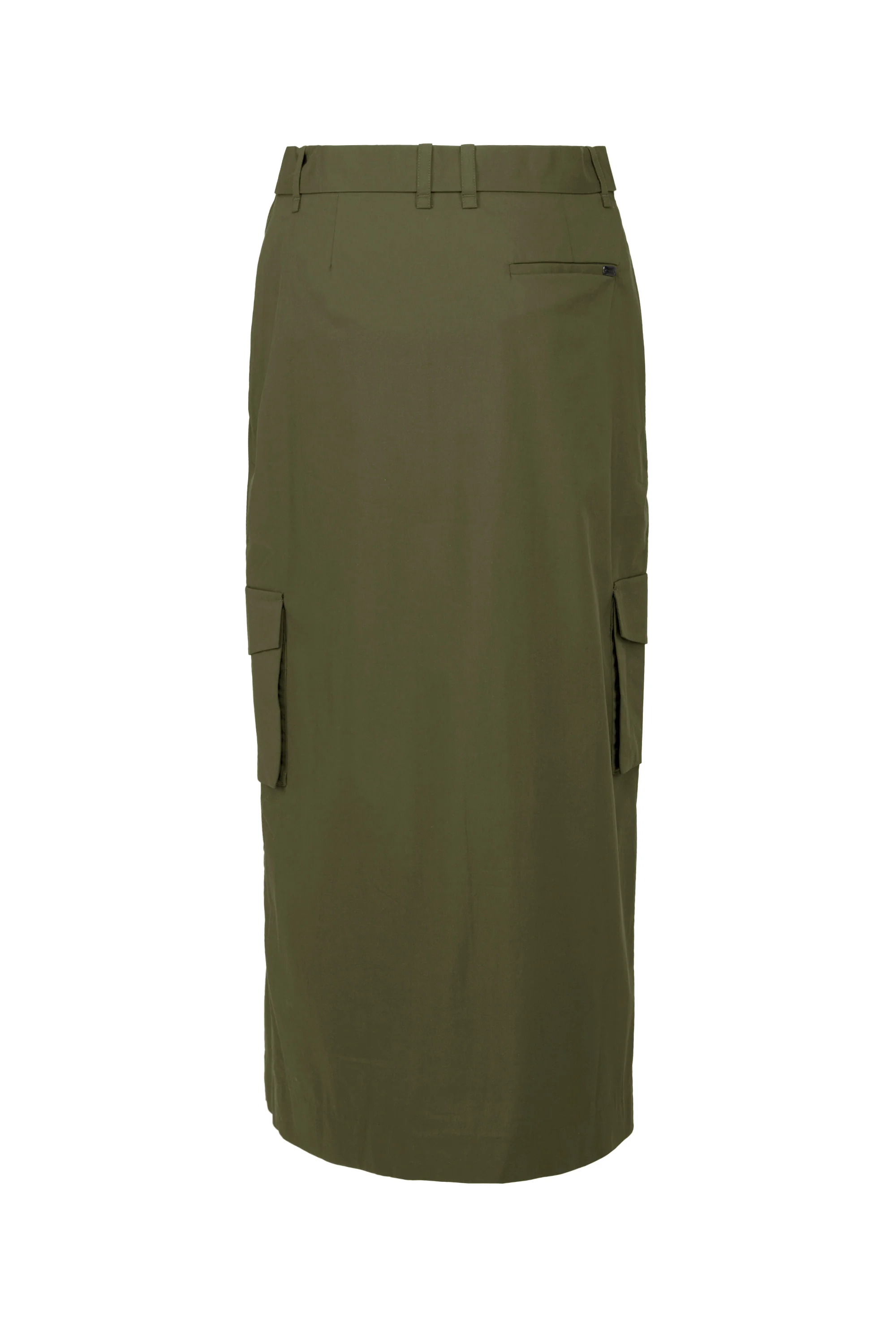 Gonna midi cargo in misto cotone - Image 8