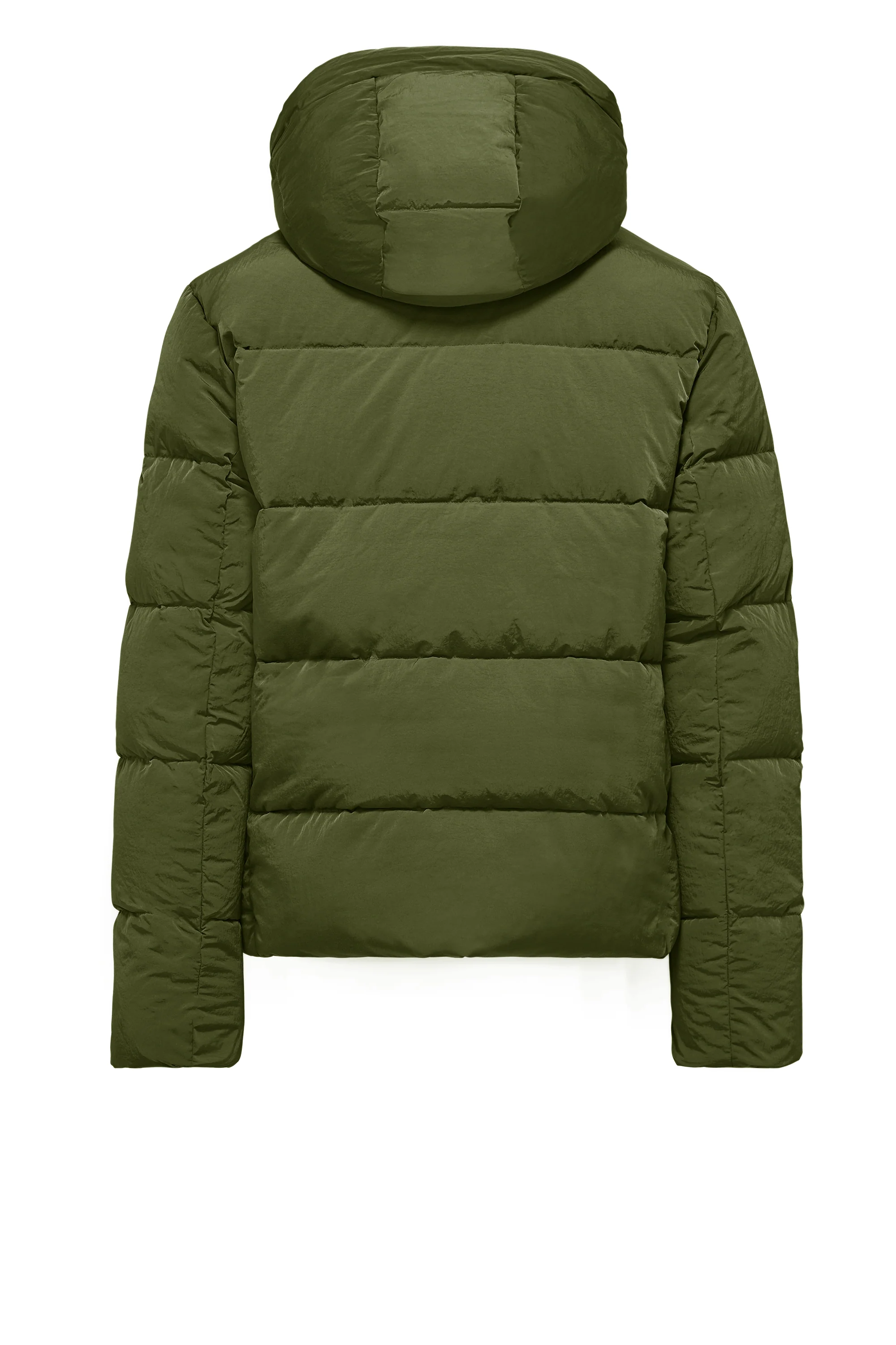 Helsinki Down Jacket - Piumino Puffy in Nylon - Image 3