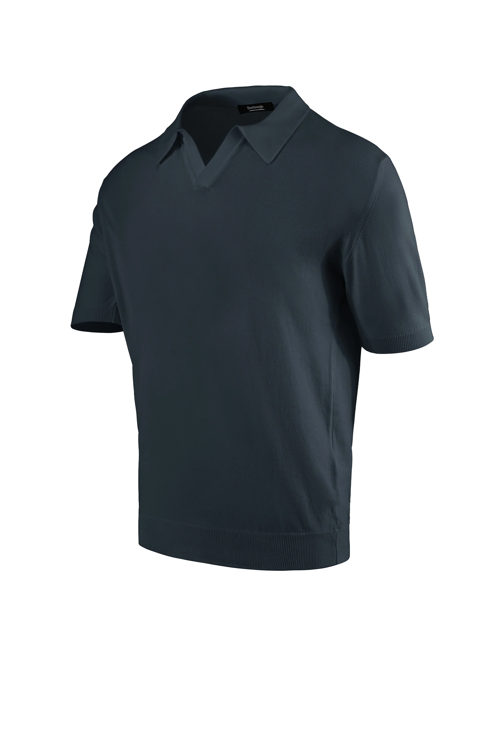 Maglia collo revers in cotone - Image 11