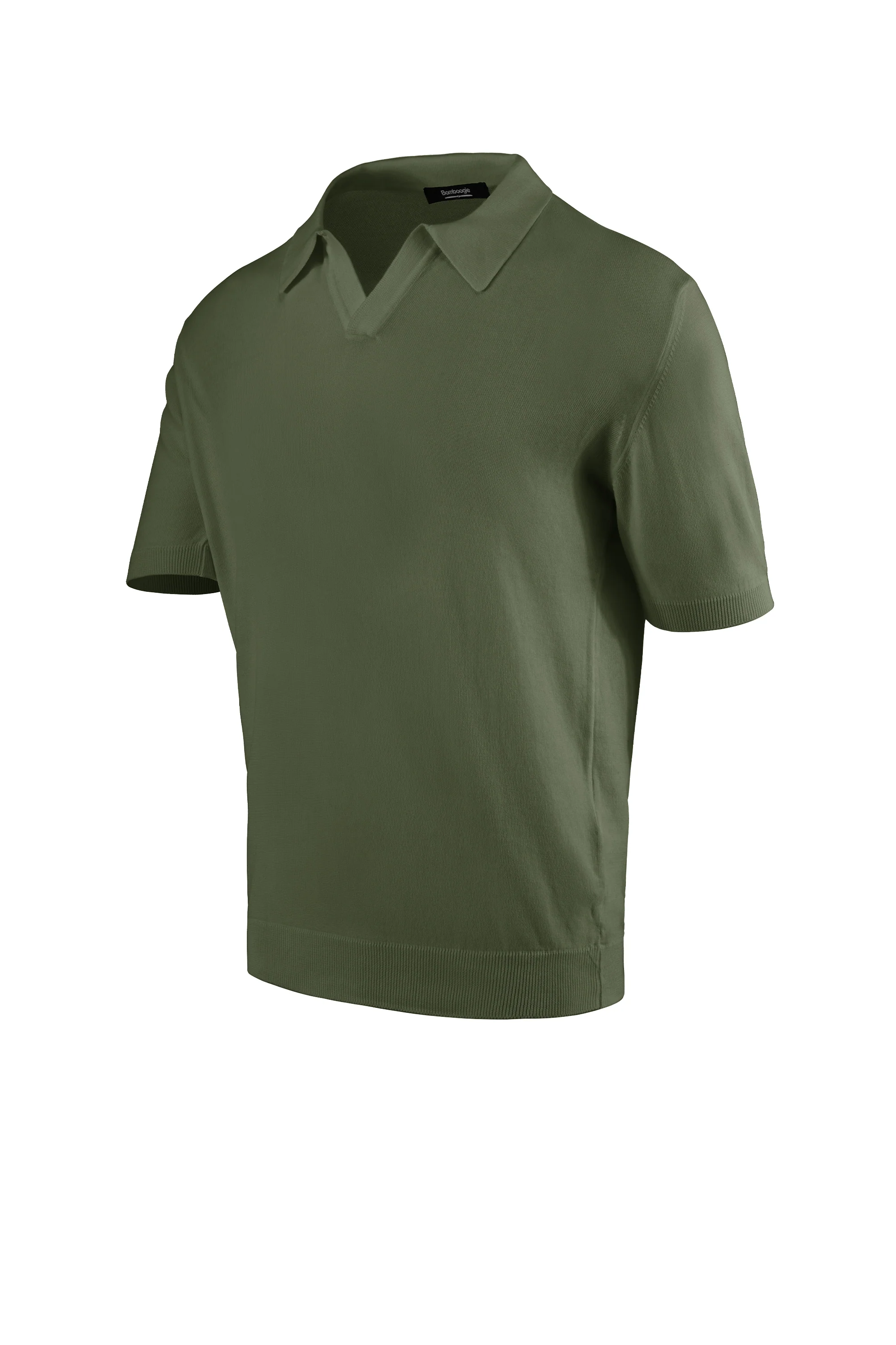 Maglia collo revers in cotone - Image 17
