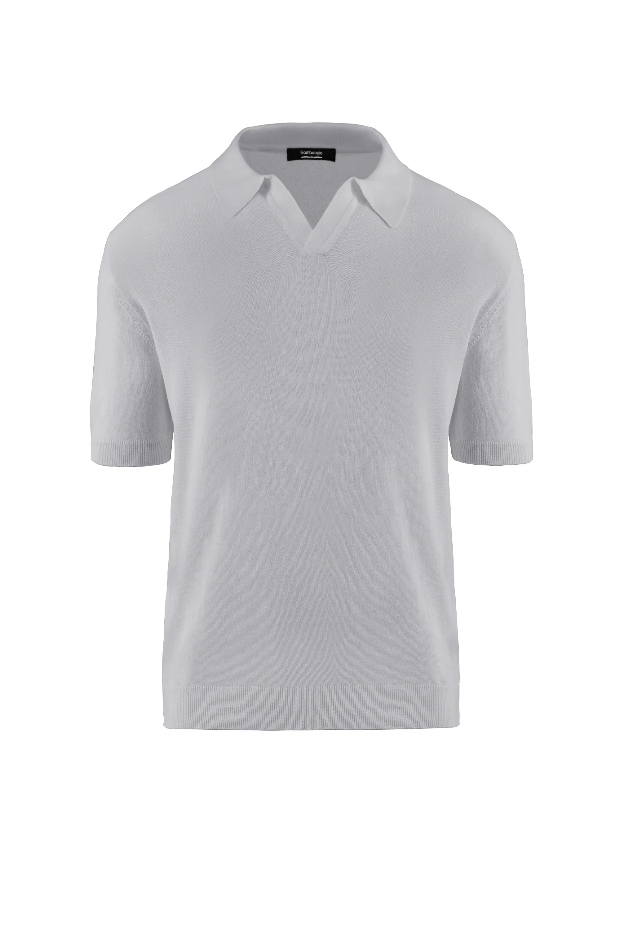 Maglia collo revers in cotone - Image 22