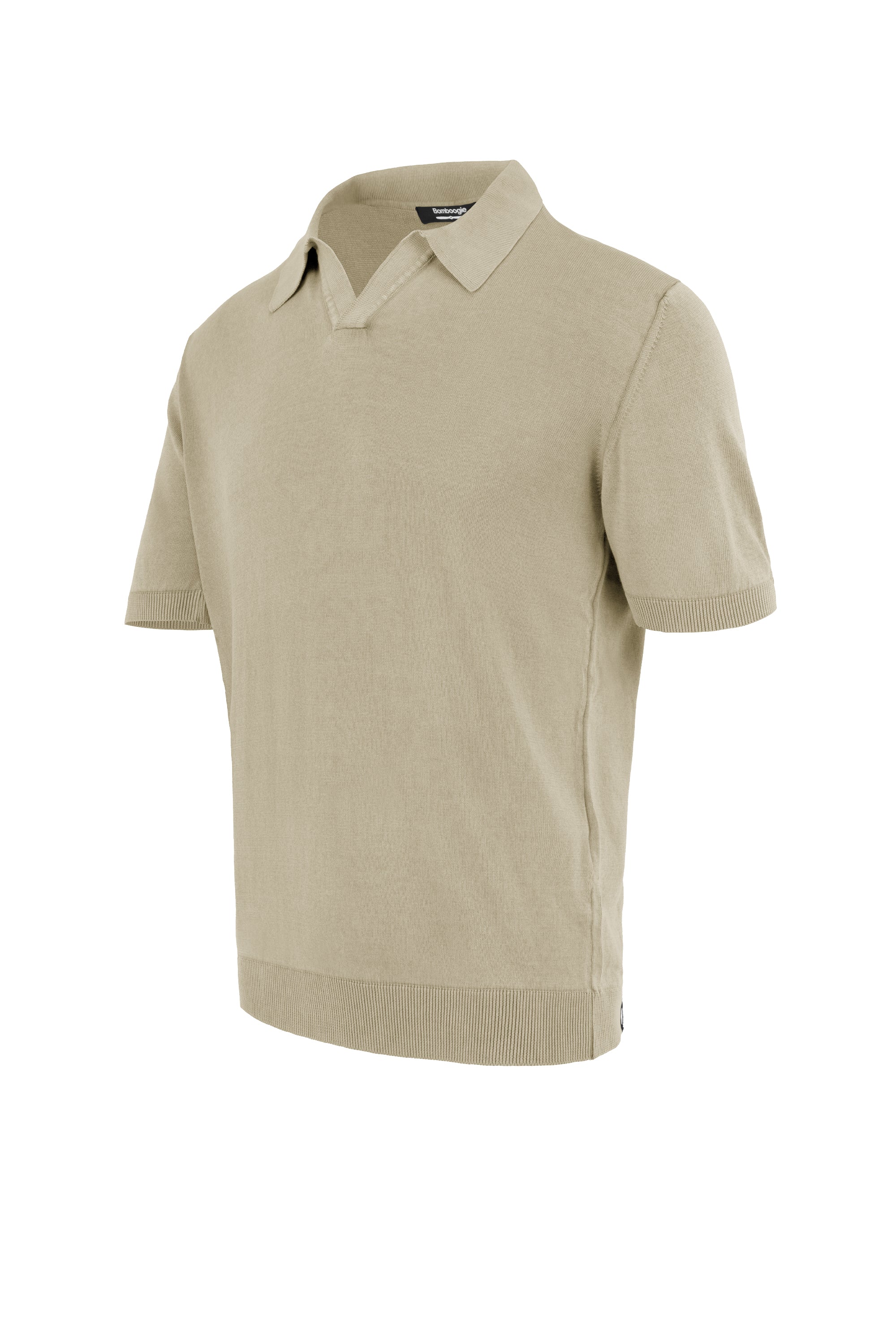 Maglia collo revers in cotone - Image 5