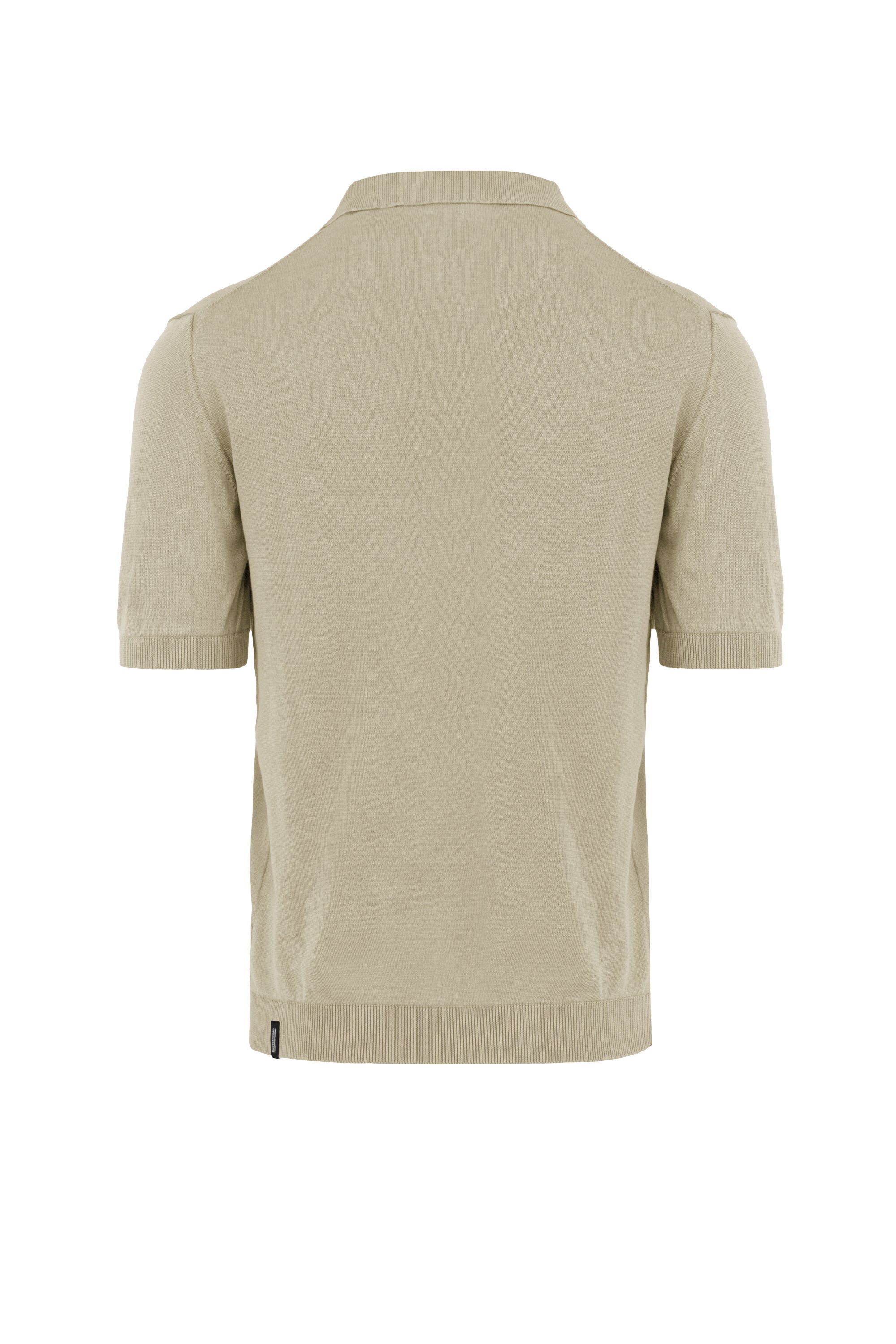 Maglia collo revers in cotone - Image 6