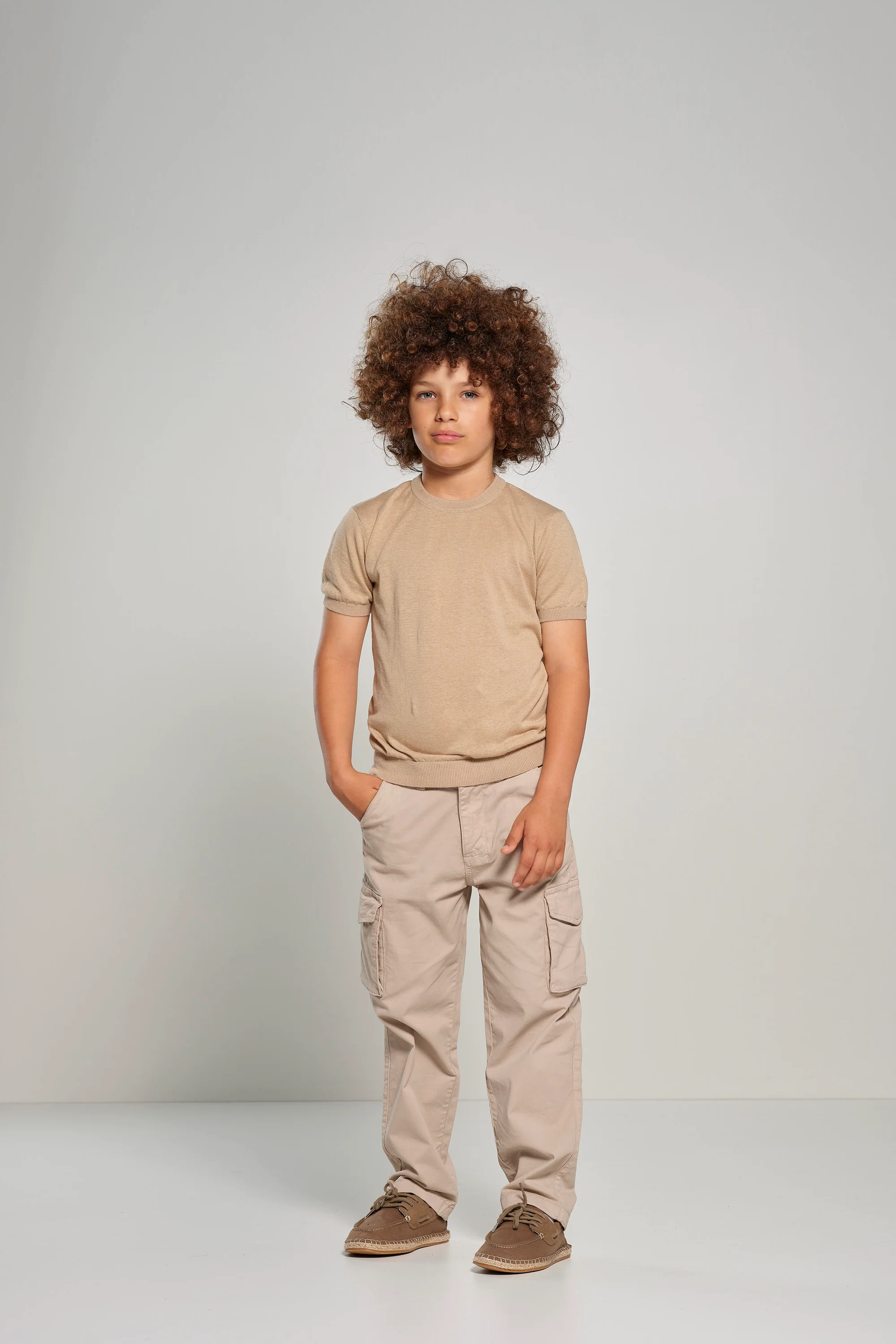Maglia da bambino in misto lino e cotone - Image 11
