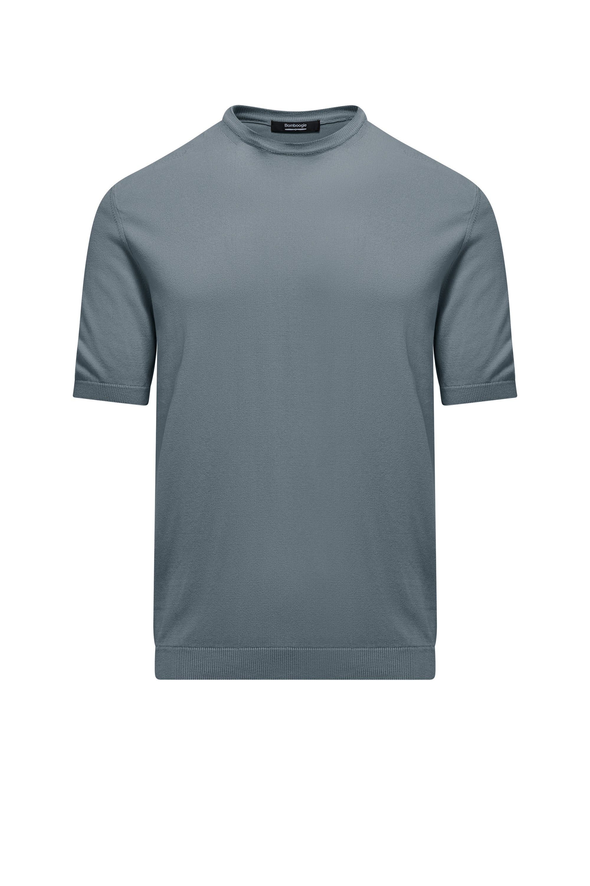 Maglia girocollo a manica corta in cotone - Image 13