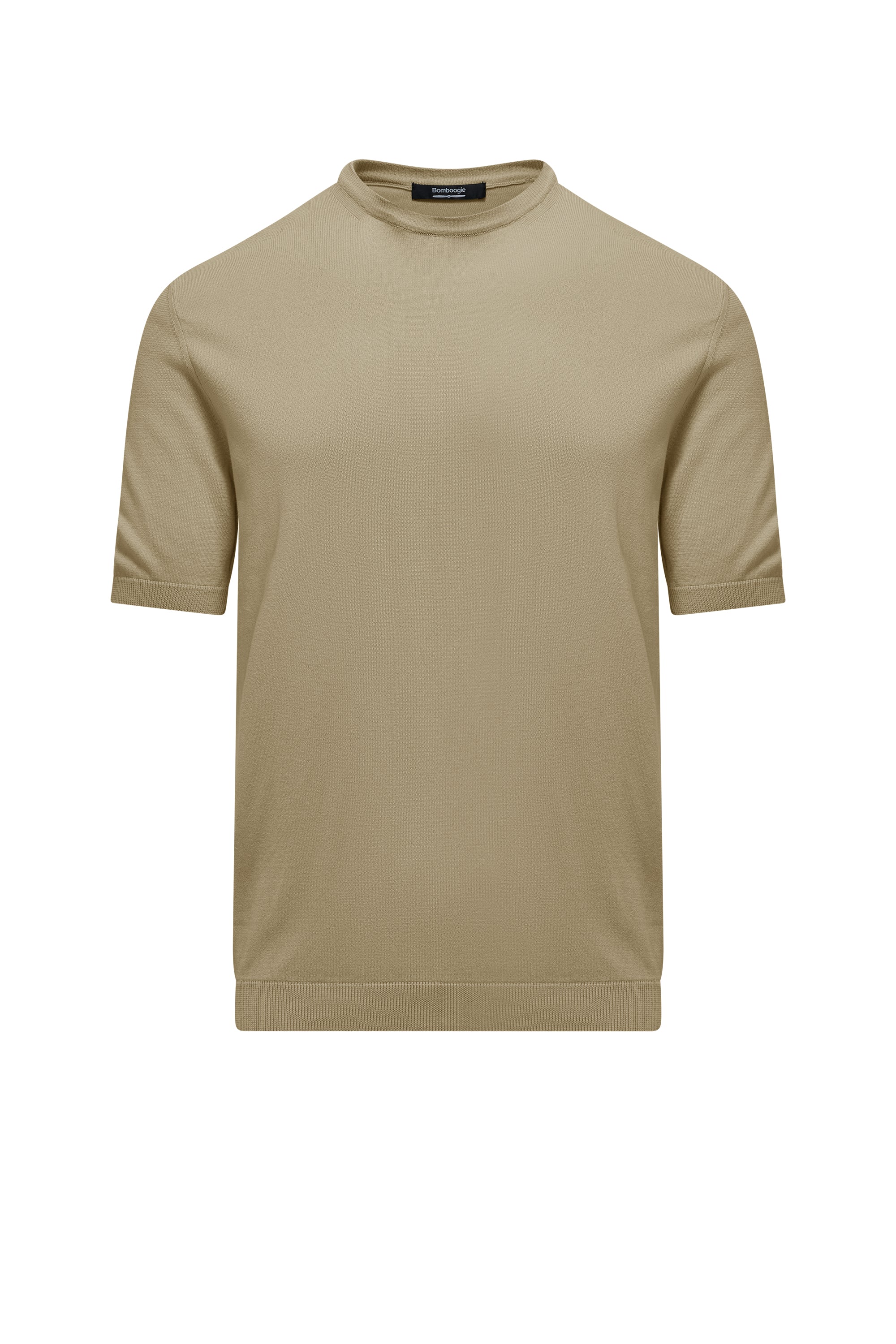 Maglia girocollo a manica corta in cotone - Image 7