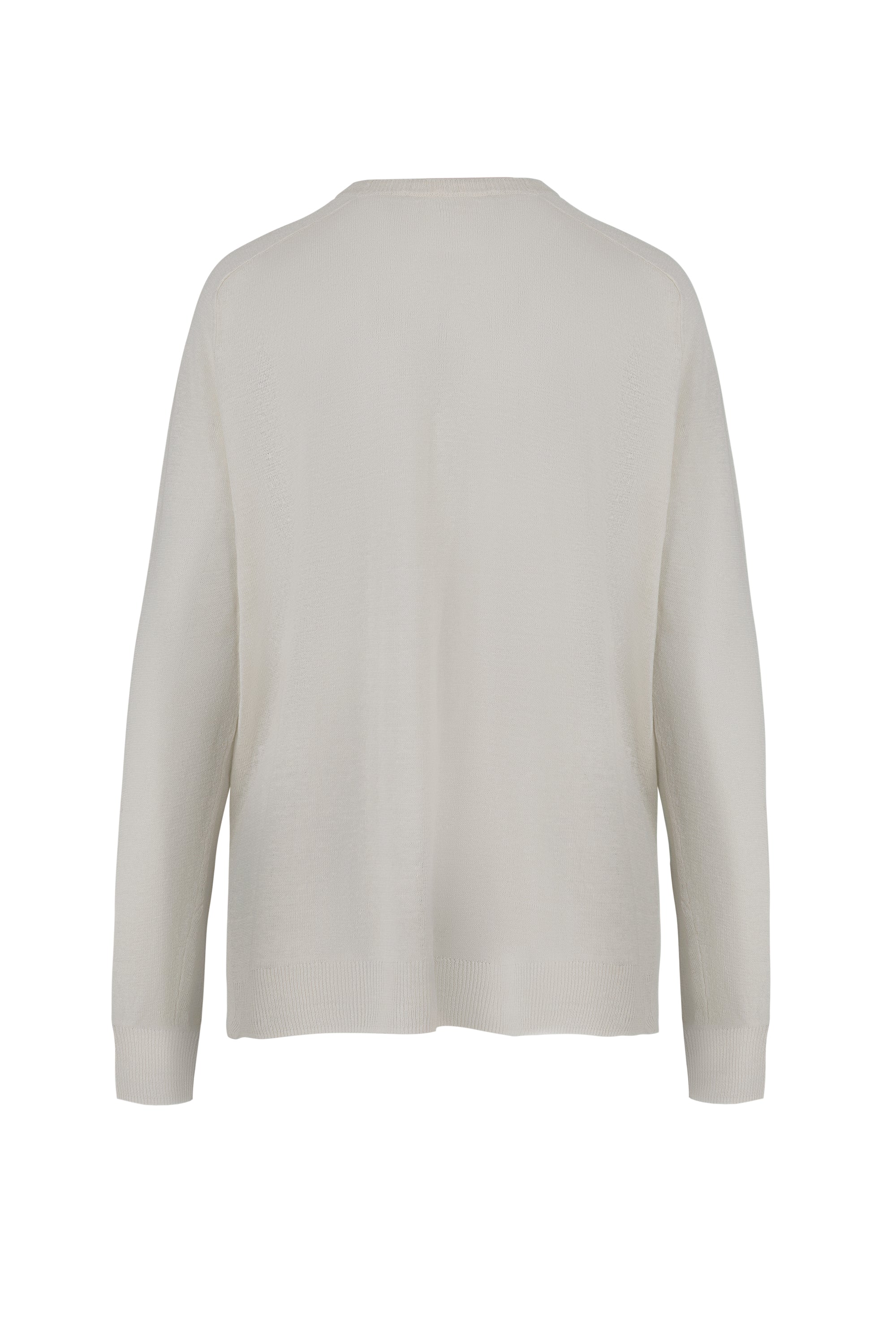 Maglia girocollo in lino - Image 3