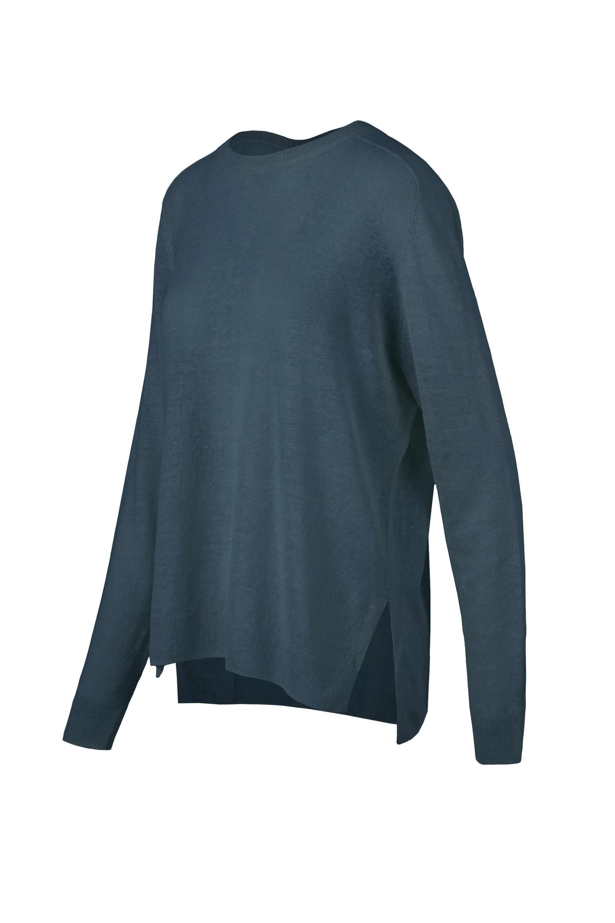 Maglia girocollo in lino - Image 8