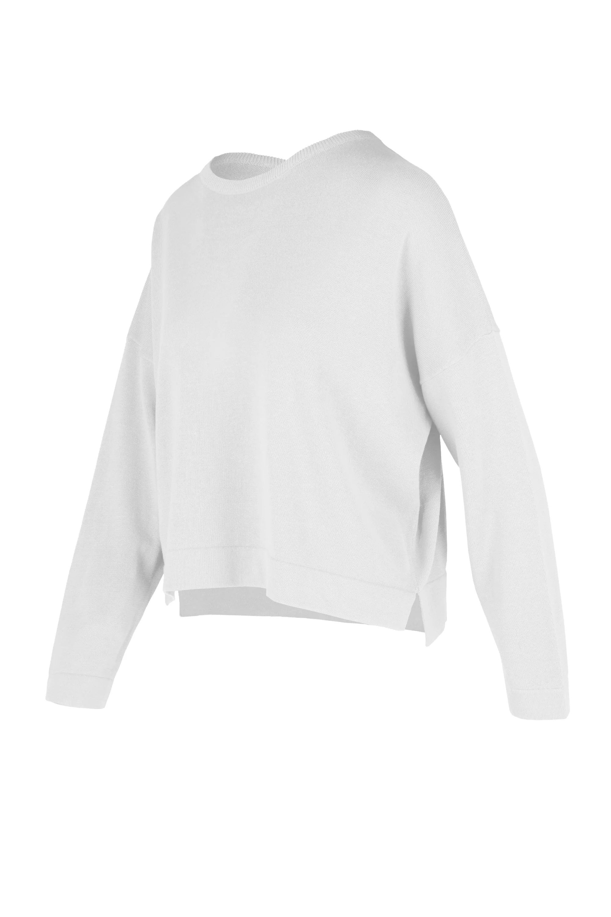 Maglia girocollo in misto lino - Image 2