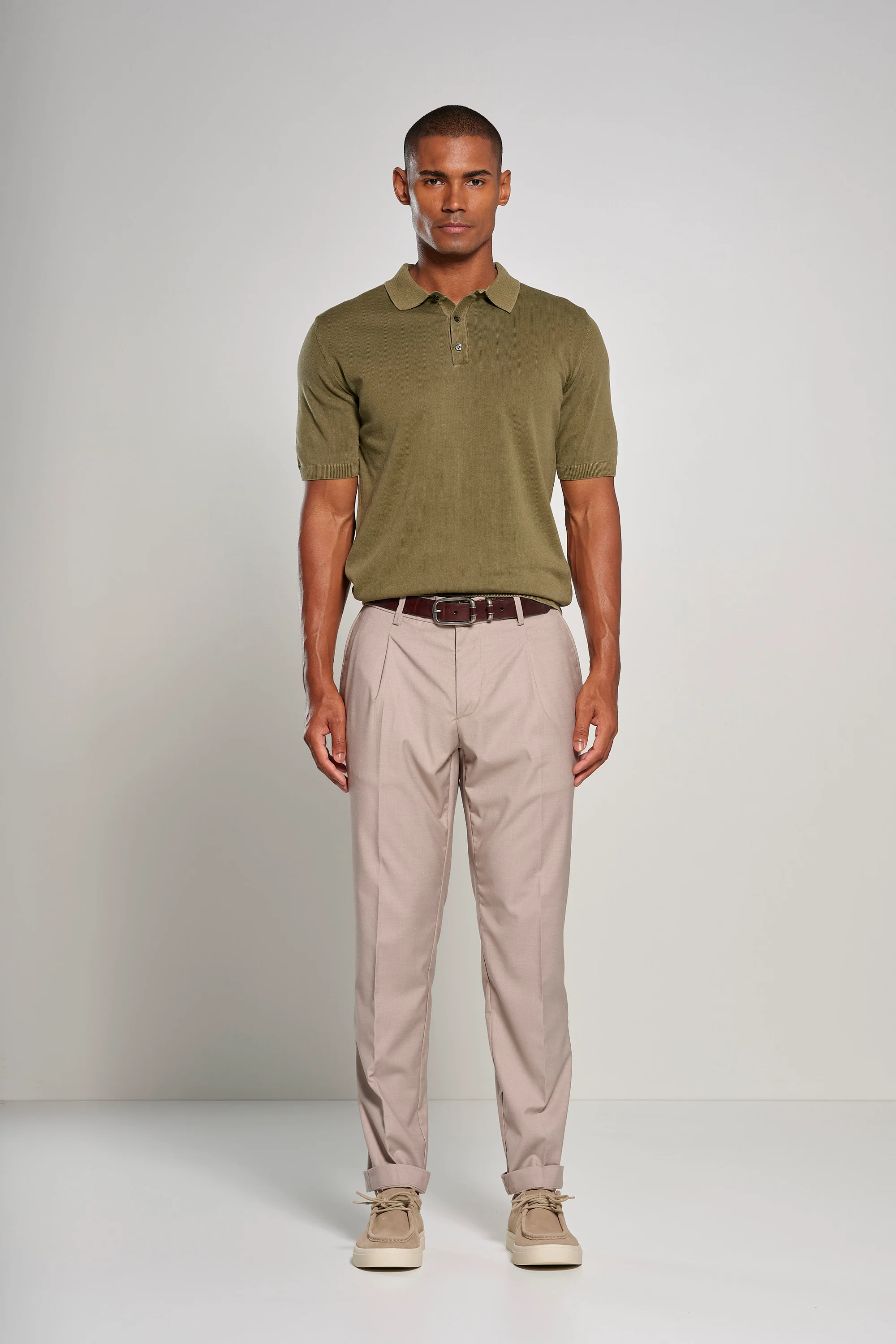 Maglia polo con colletto in cotone - Image 10