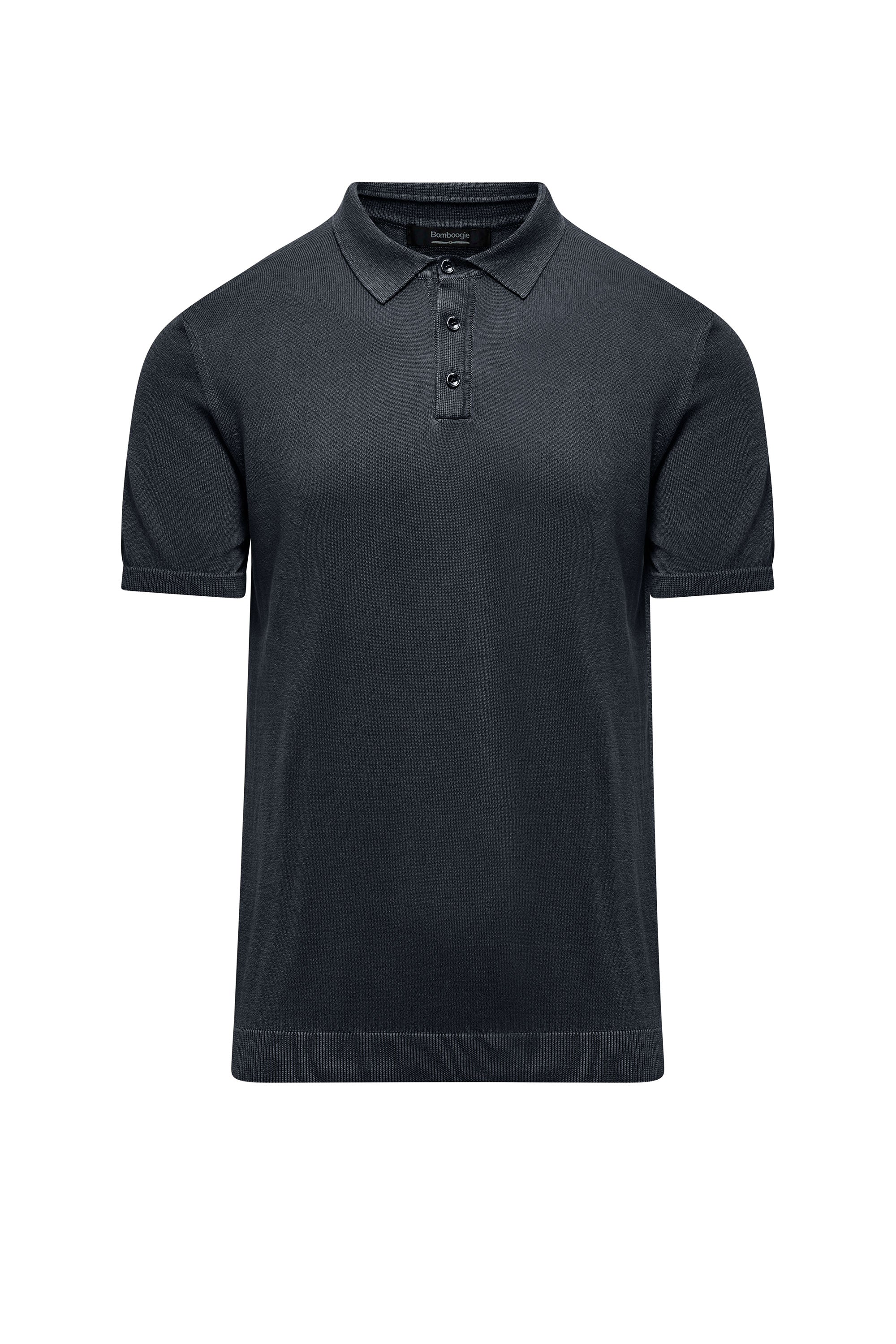 Maglia polo con colletto in cotone - Image 16