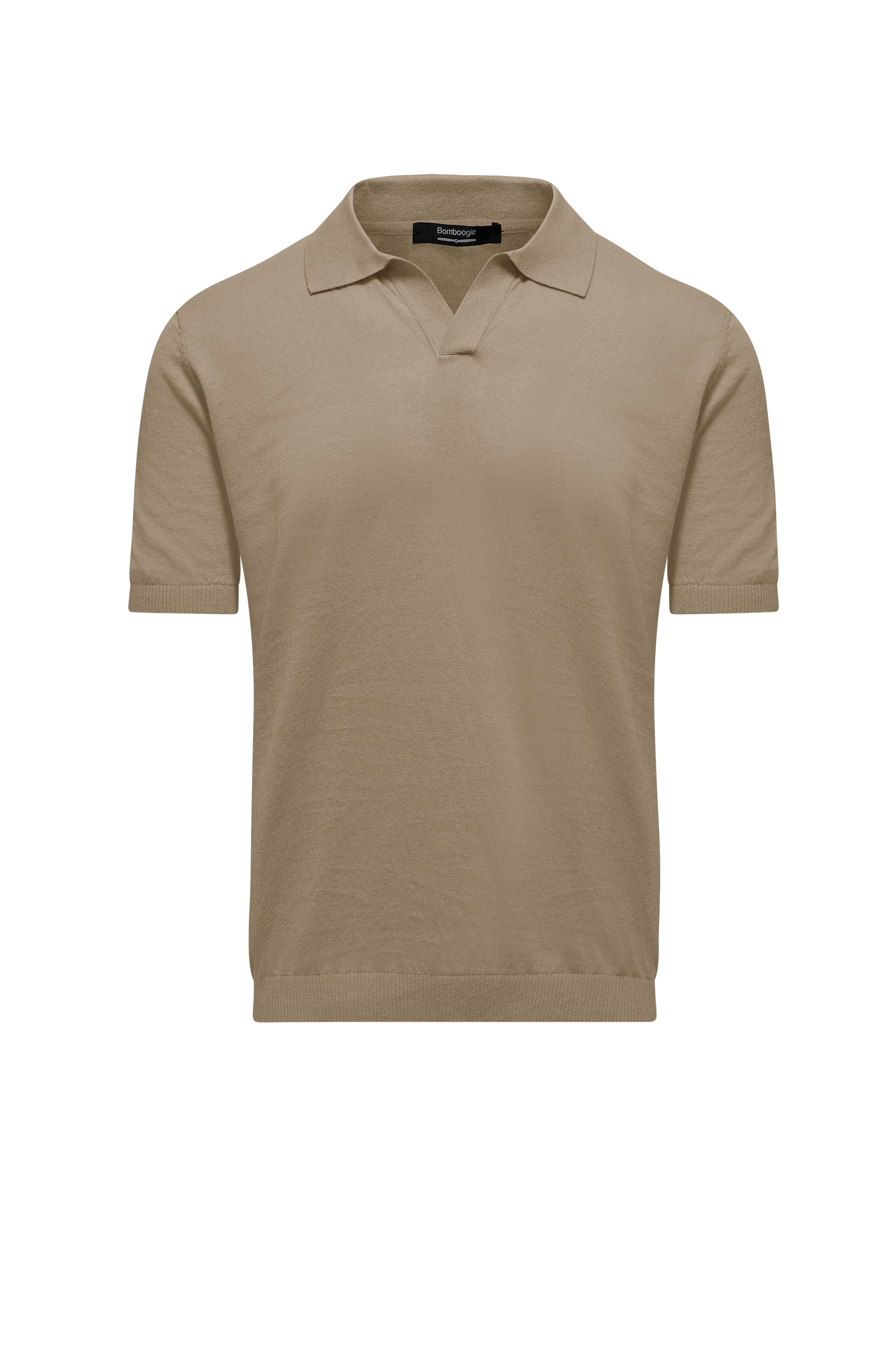 Maglia polo in lino e cotone - Image 11