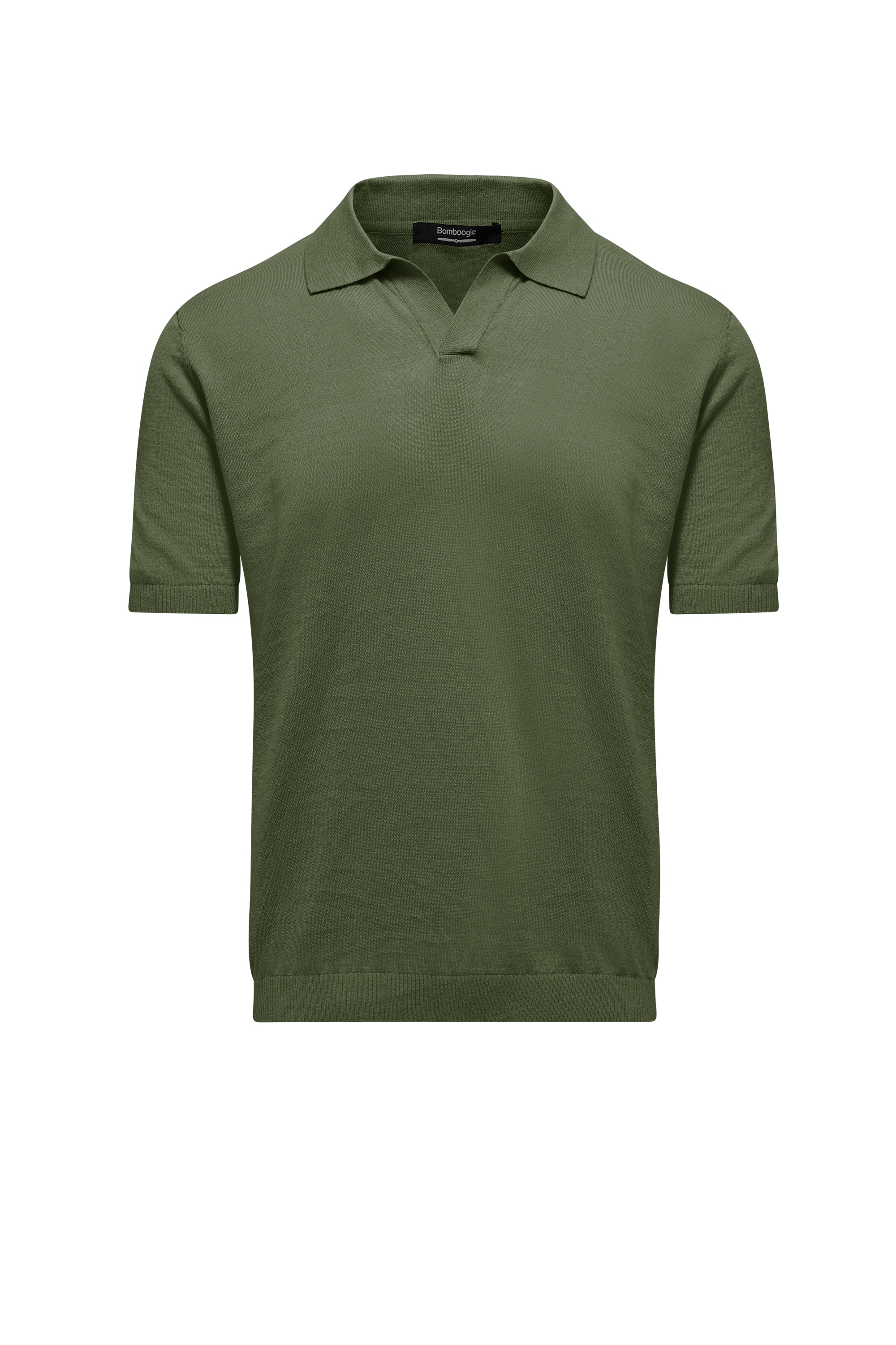 Maglia polo in lino e cotone - Image 26