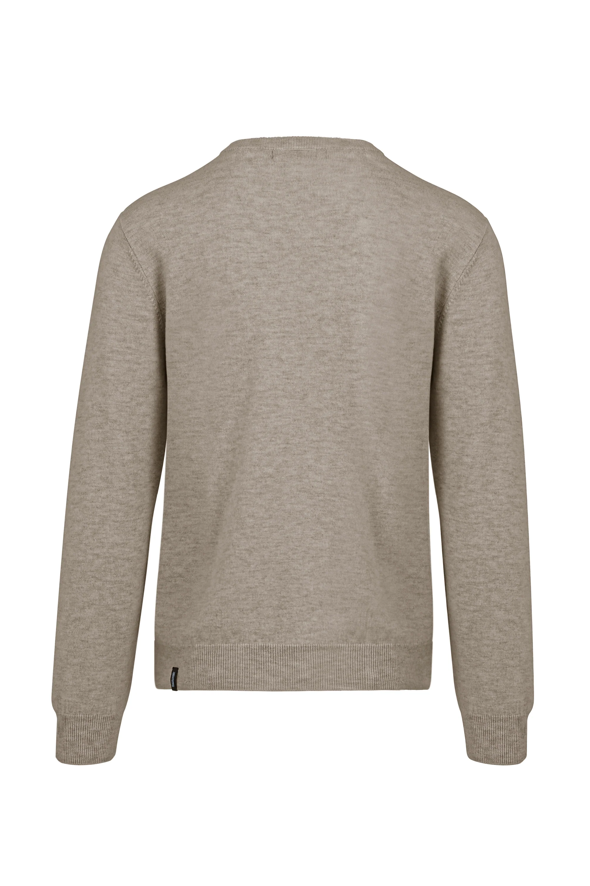 Maglione con scollo a V in lana merino - Image 8