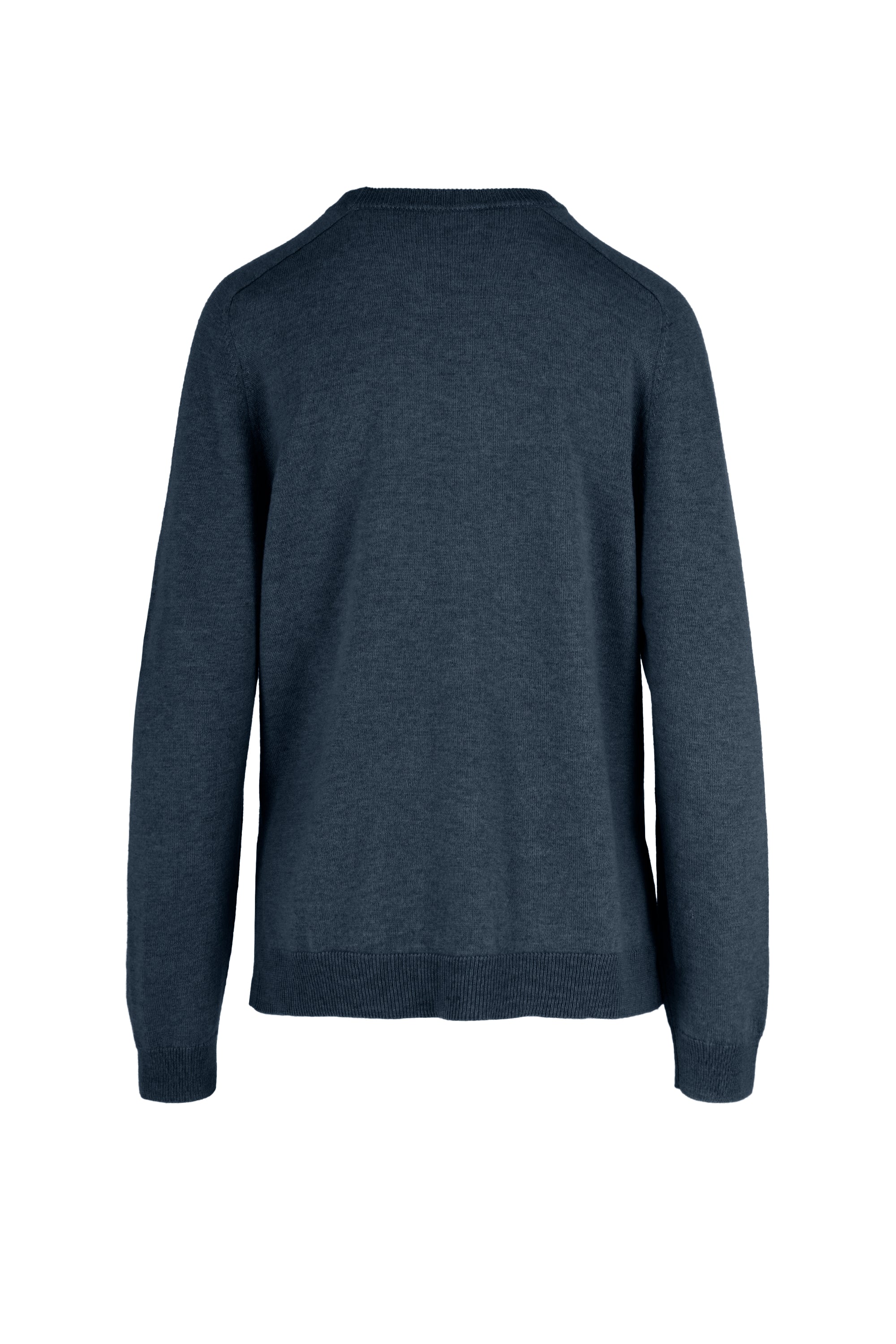 Maglione girocollo da donna in lana merinos a manica lunga - Image 10