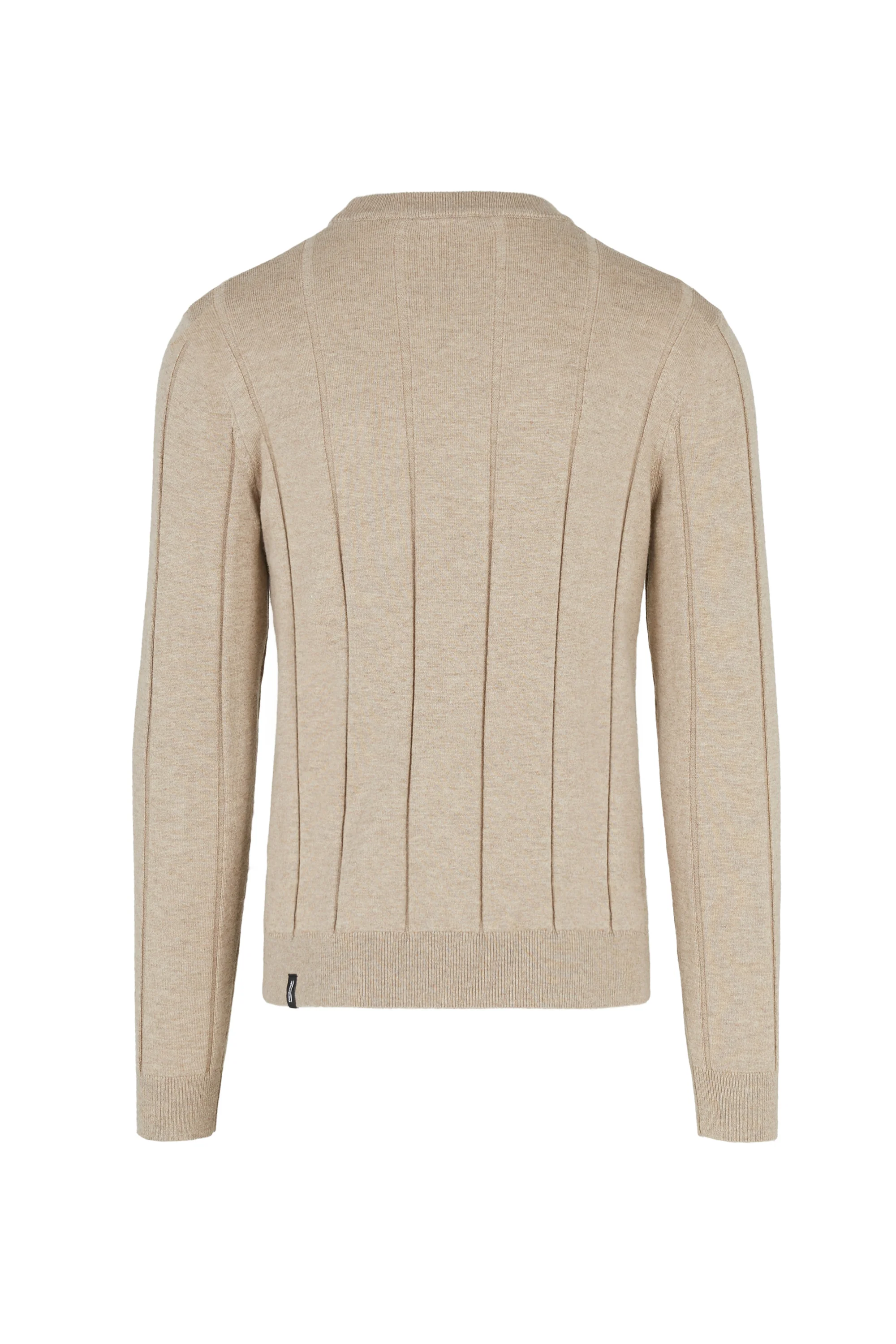 Maglione girocollo in lana e cashmere - Image 3