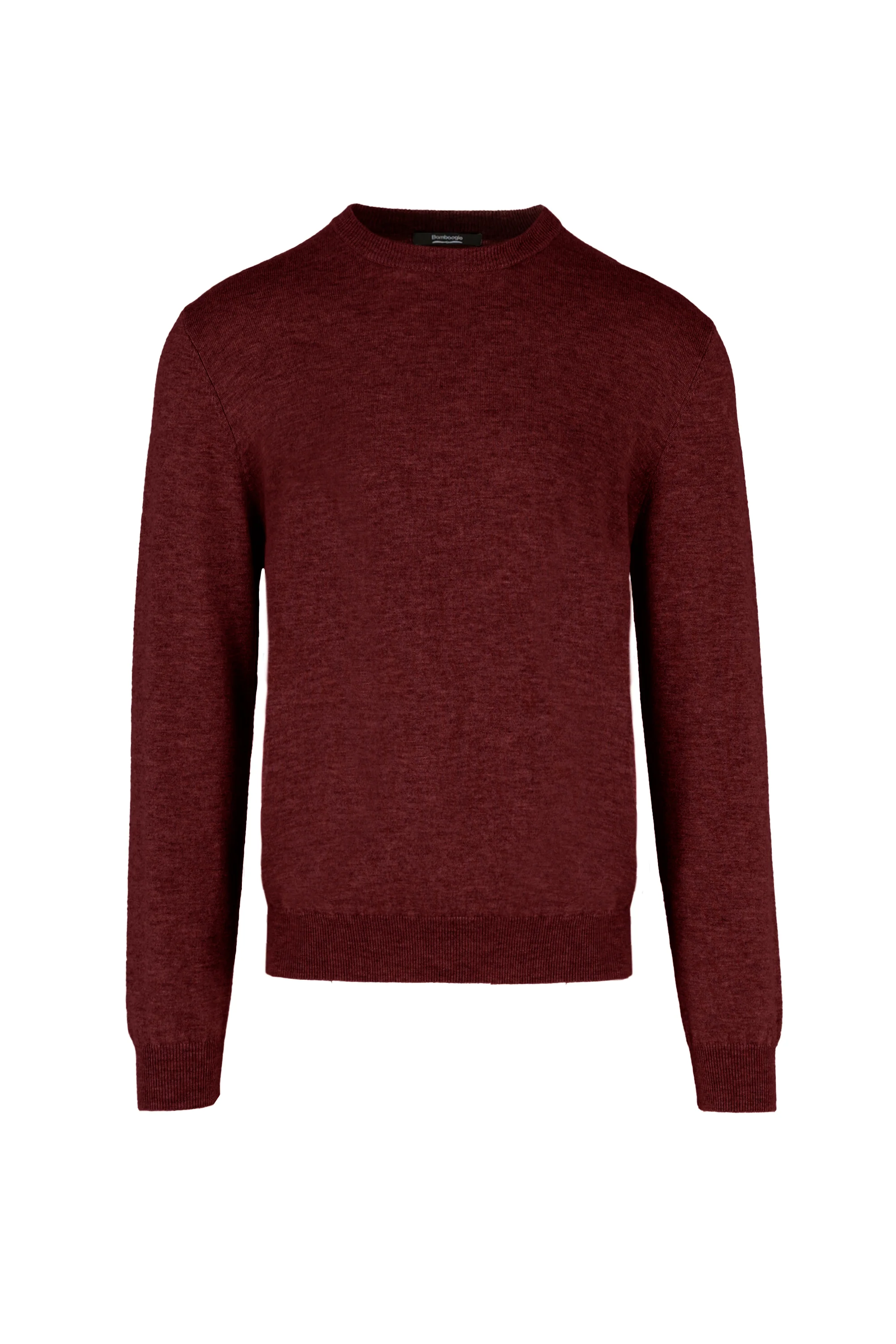 Maglione girocollo in lana merino