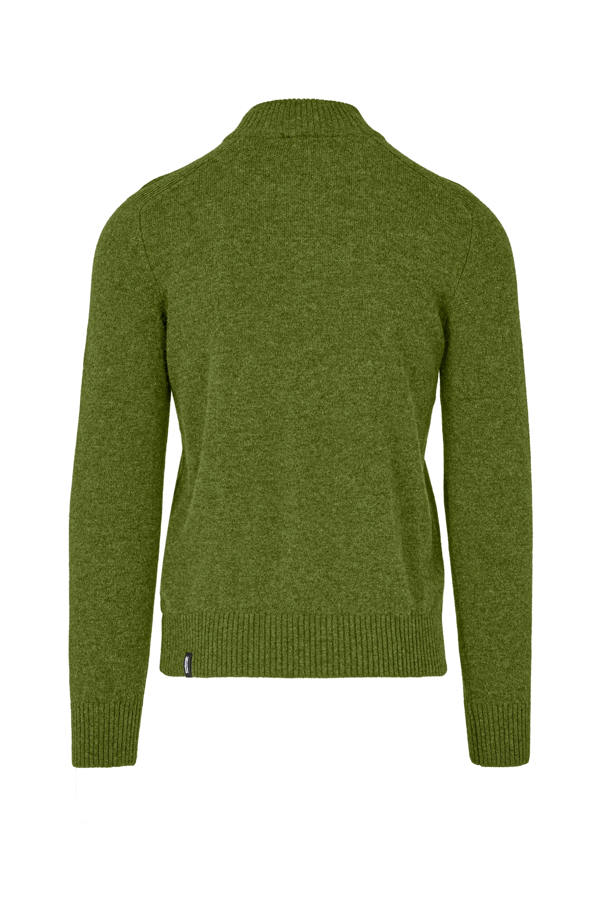 Maglione in lana merino con collo alto e bottoni - Image 8