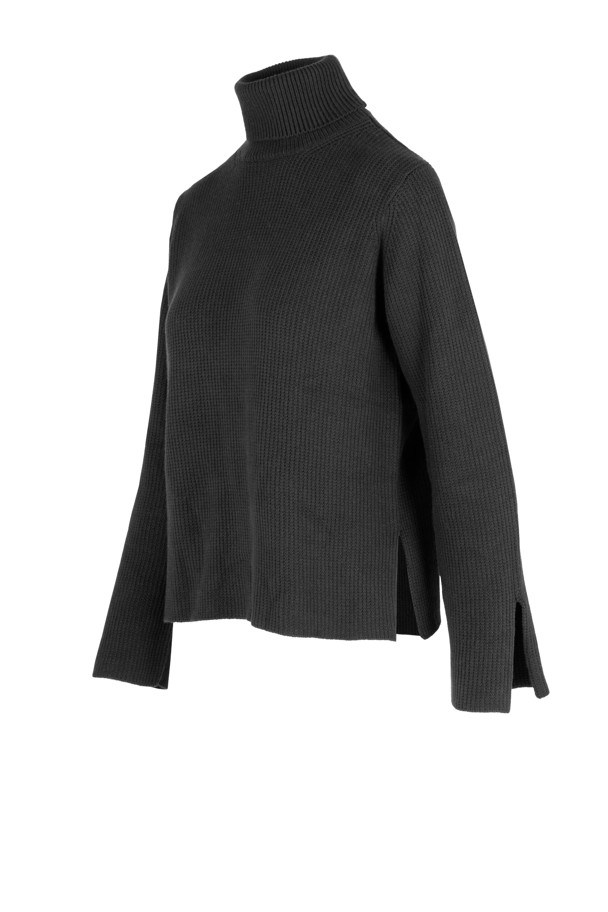Maglia dolcevita in misto cotone - Image 2