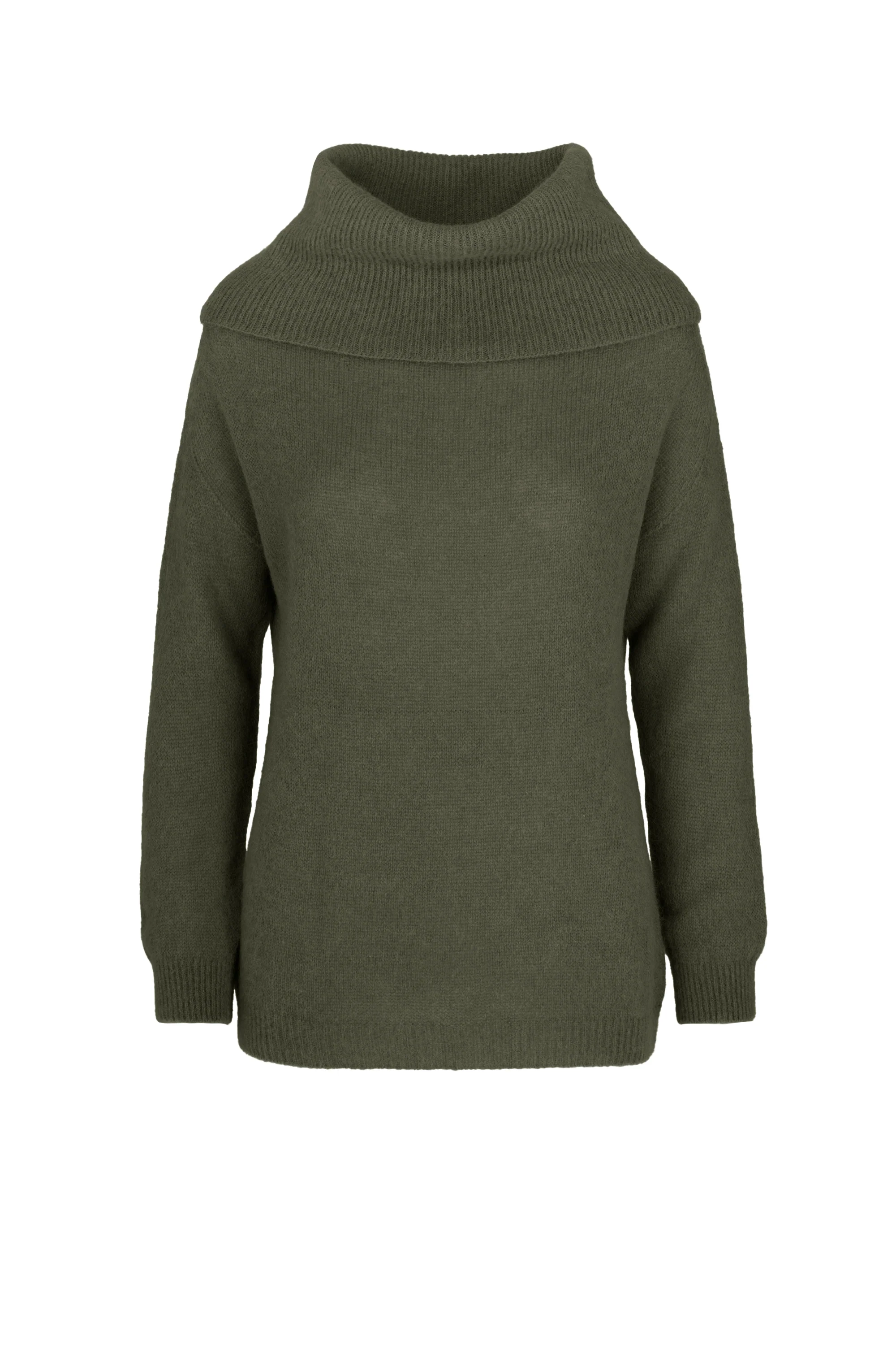 Maglione senza cuciture in misto alpaca con collo avvolgente - Image 7