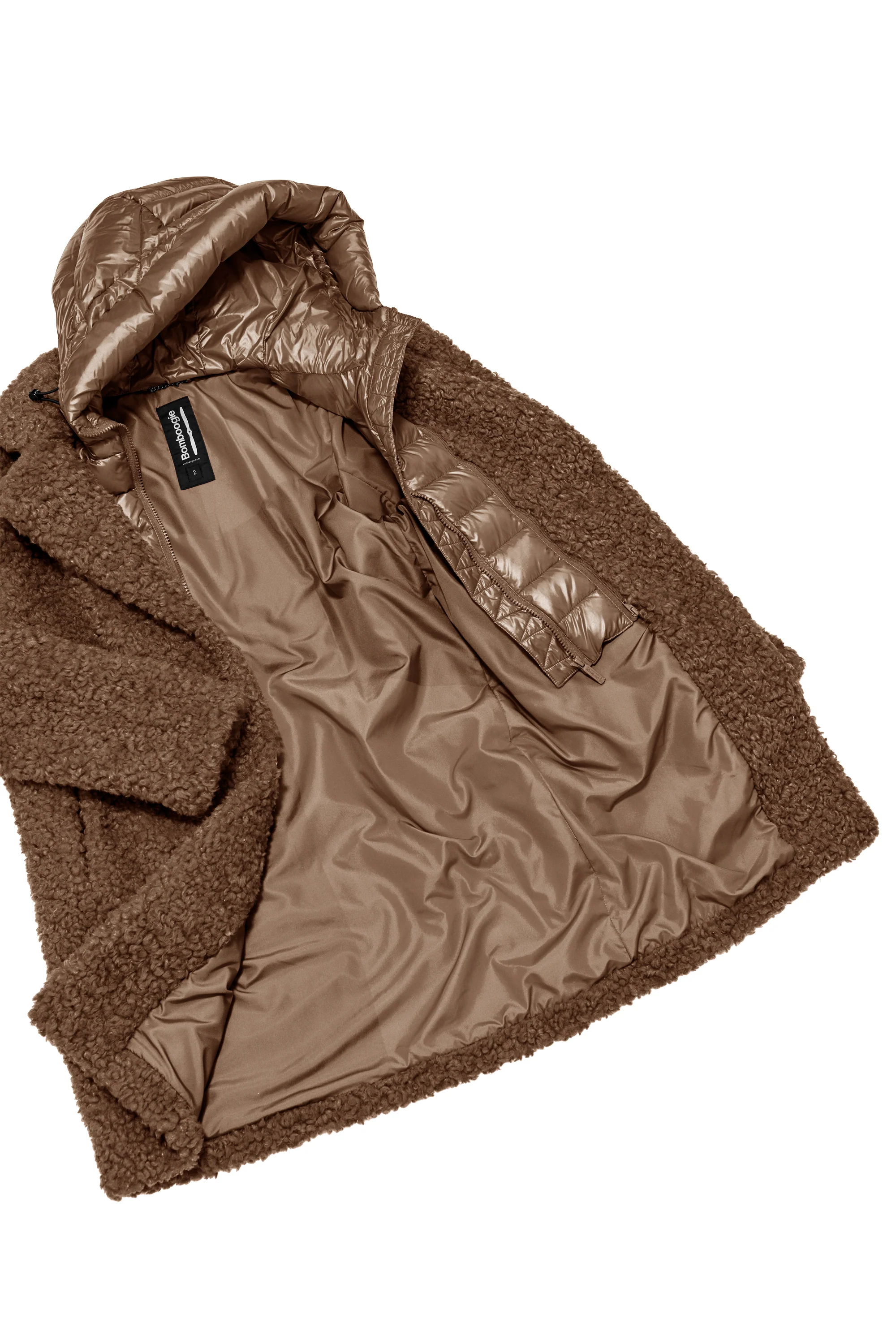 Odessa Overcoat - Cappotto lungo effetto agnellino - Image 25
