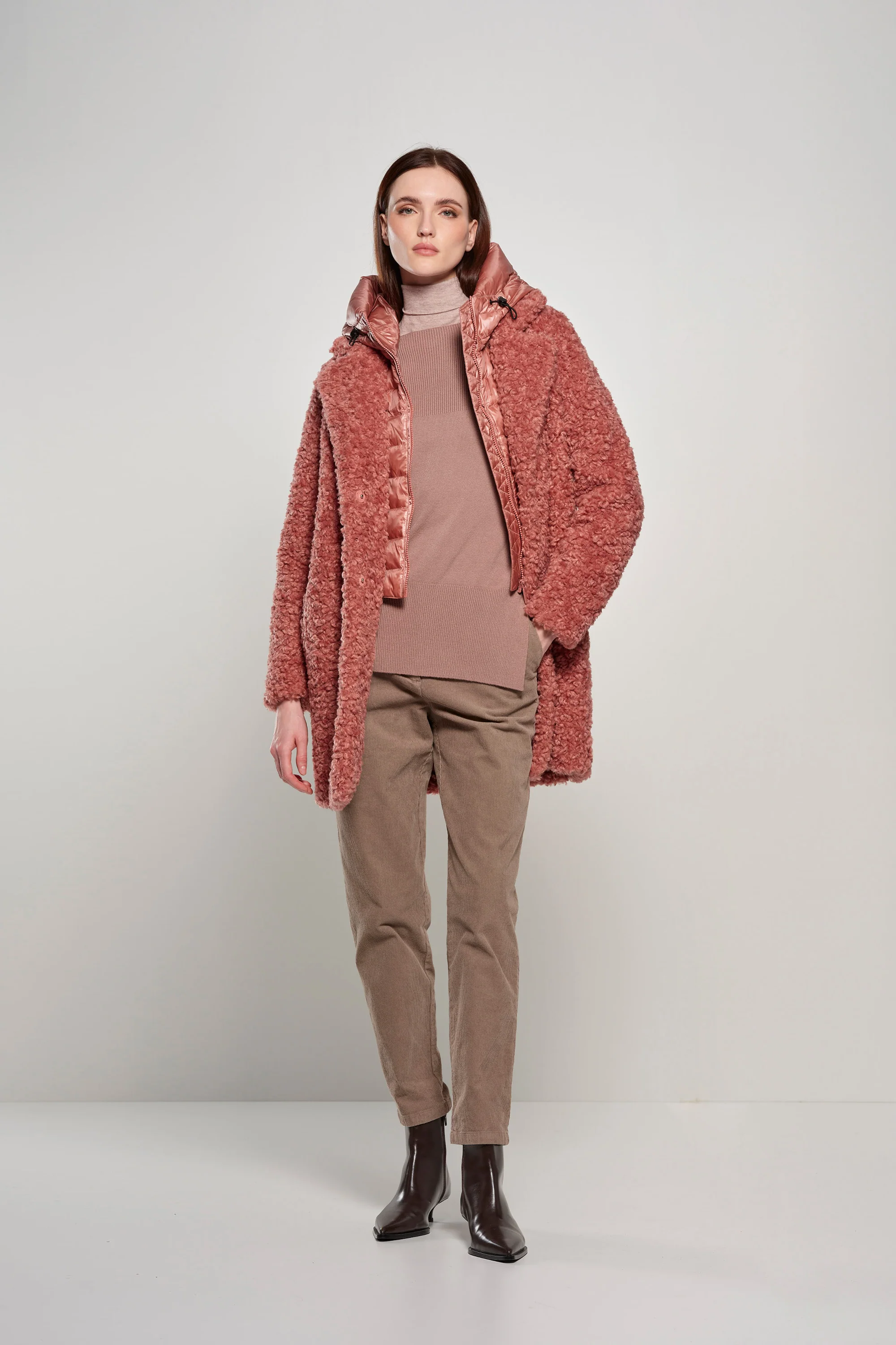 Odessa Overcoat - Cappotto lungo effetto agnellino - Image 55