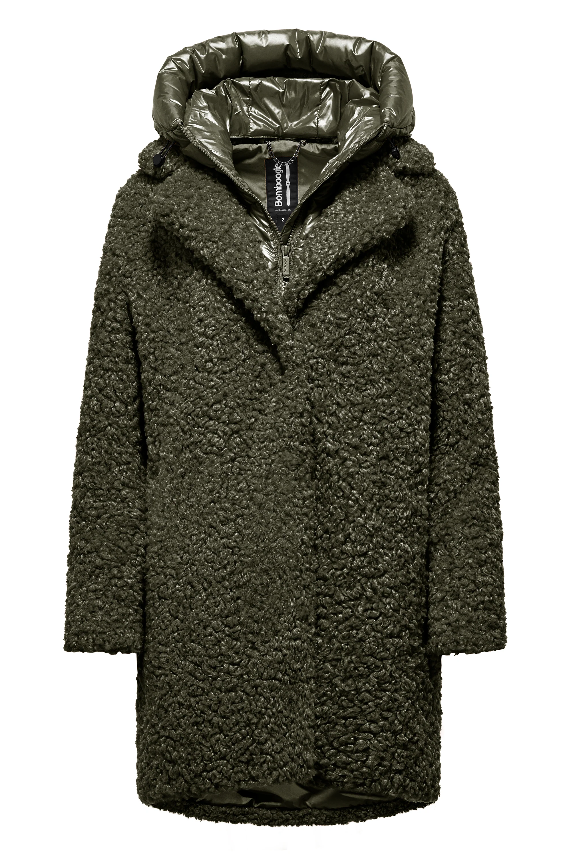 Odessa Overcoat - Cappotto lungo in ecopelliccia effetto agnellino - Image 31
