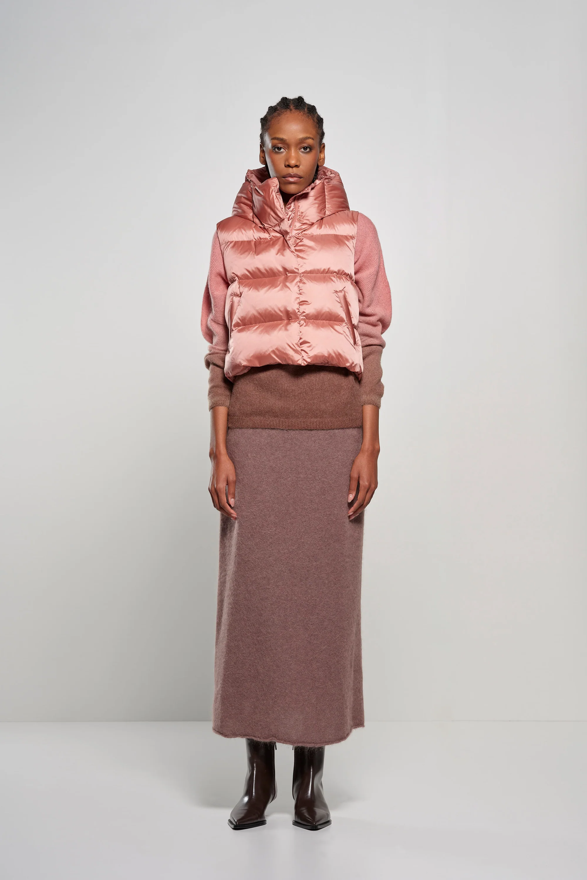 Ottawa vest - Smanicato in nylon lucido - Image 5