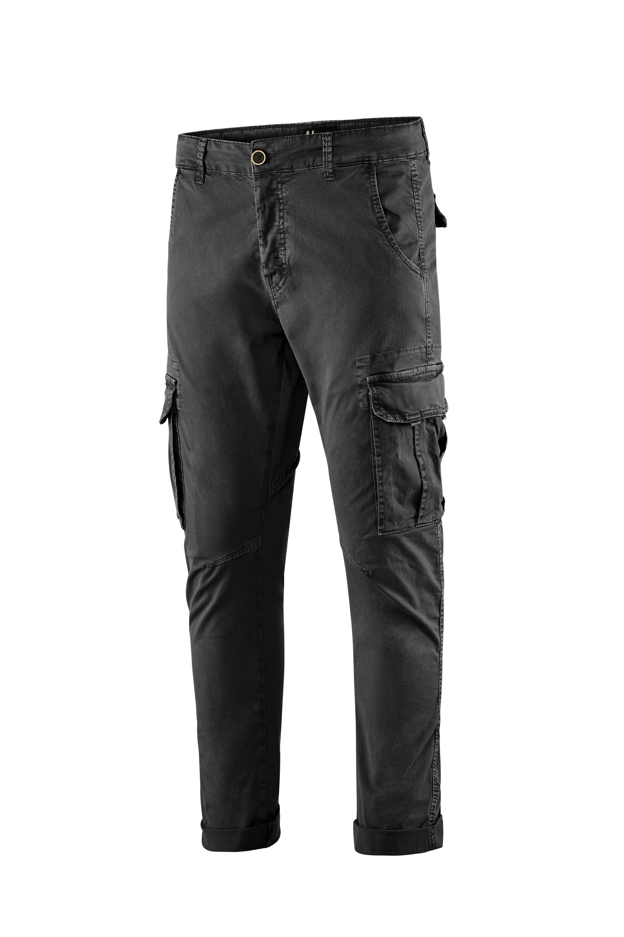 Pantalone cargo in gabardina di cotone - Image 14
