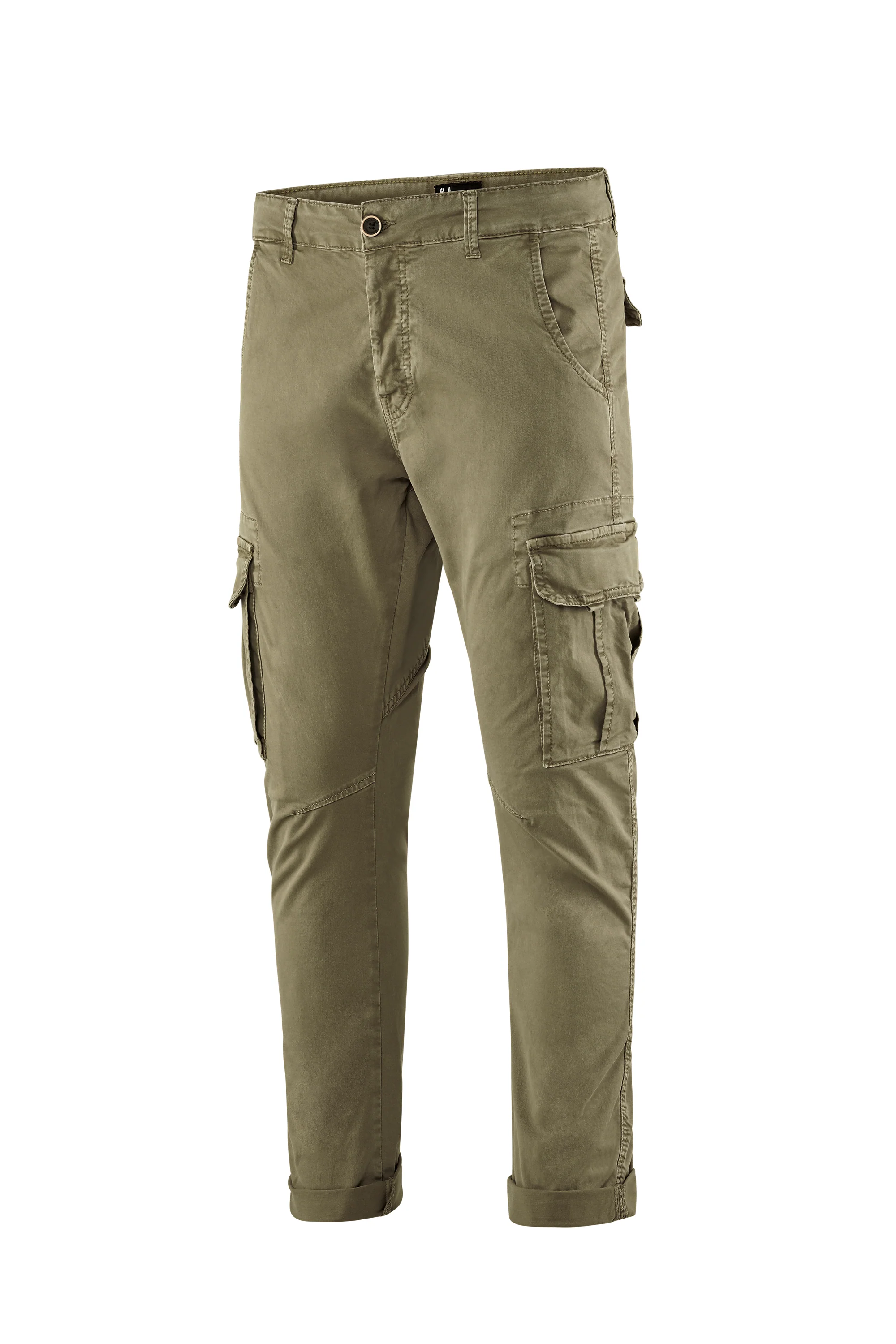 Pantalone cargo in gabardina di cotone - Image 56