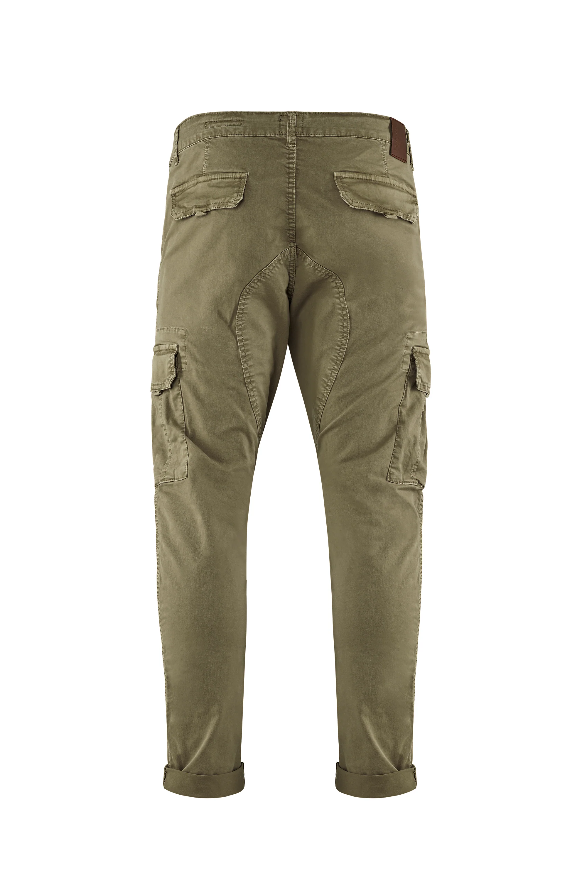 Pantalone cargo in gabardina di cotone - Image 57