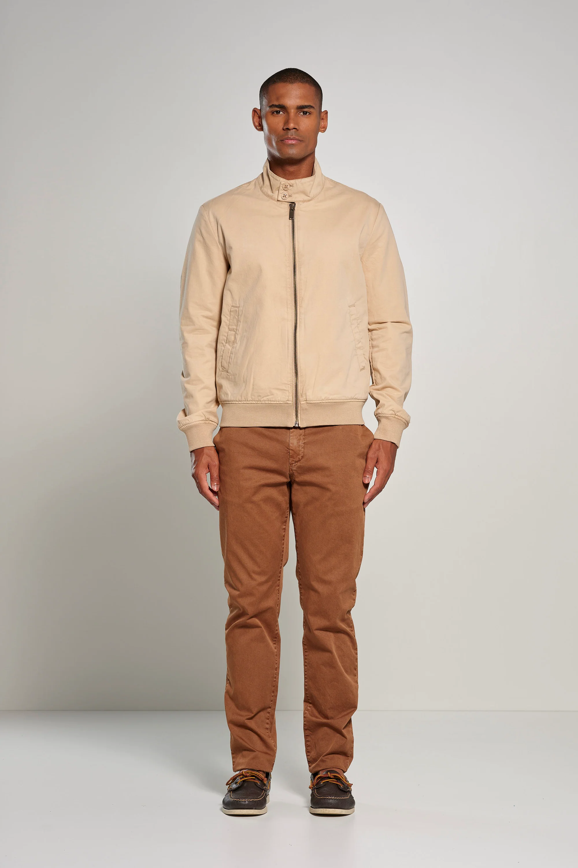 Pantalone chino in gabardina di cotone - Image 6