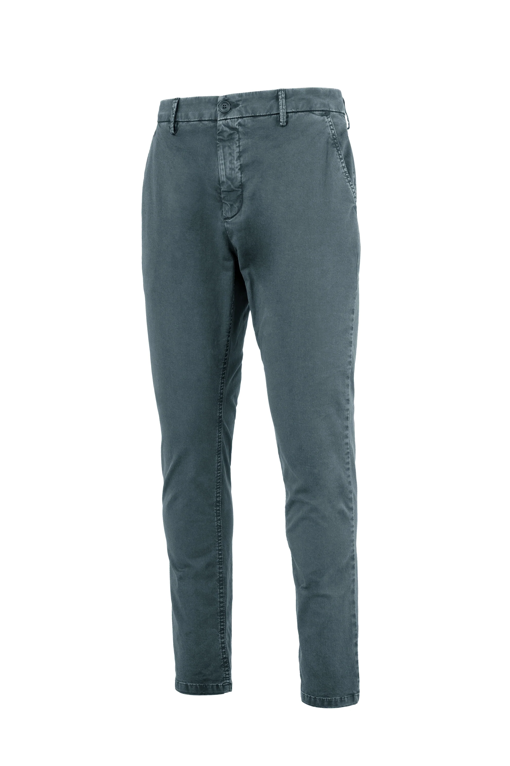 Pantalone chino slim fit in cotone stretch - Image 11