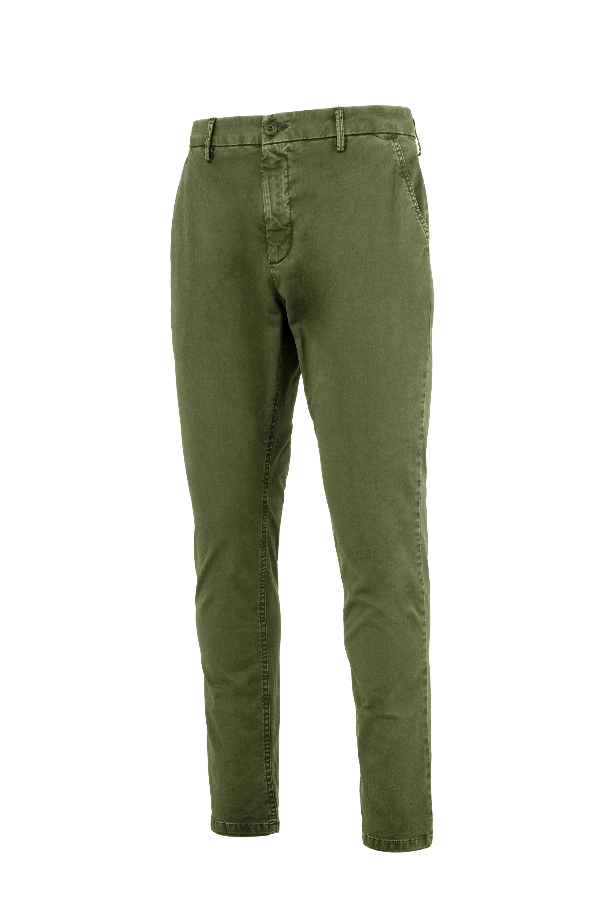 Pantalone chino slim fit in cotone stretch - Image 17