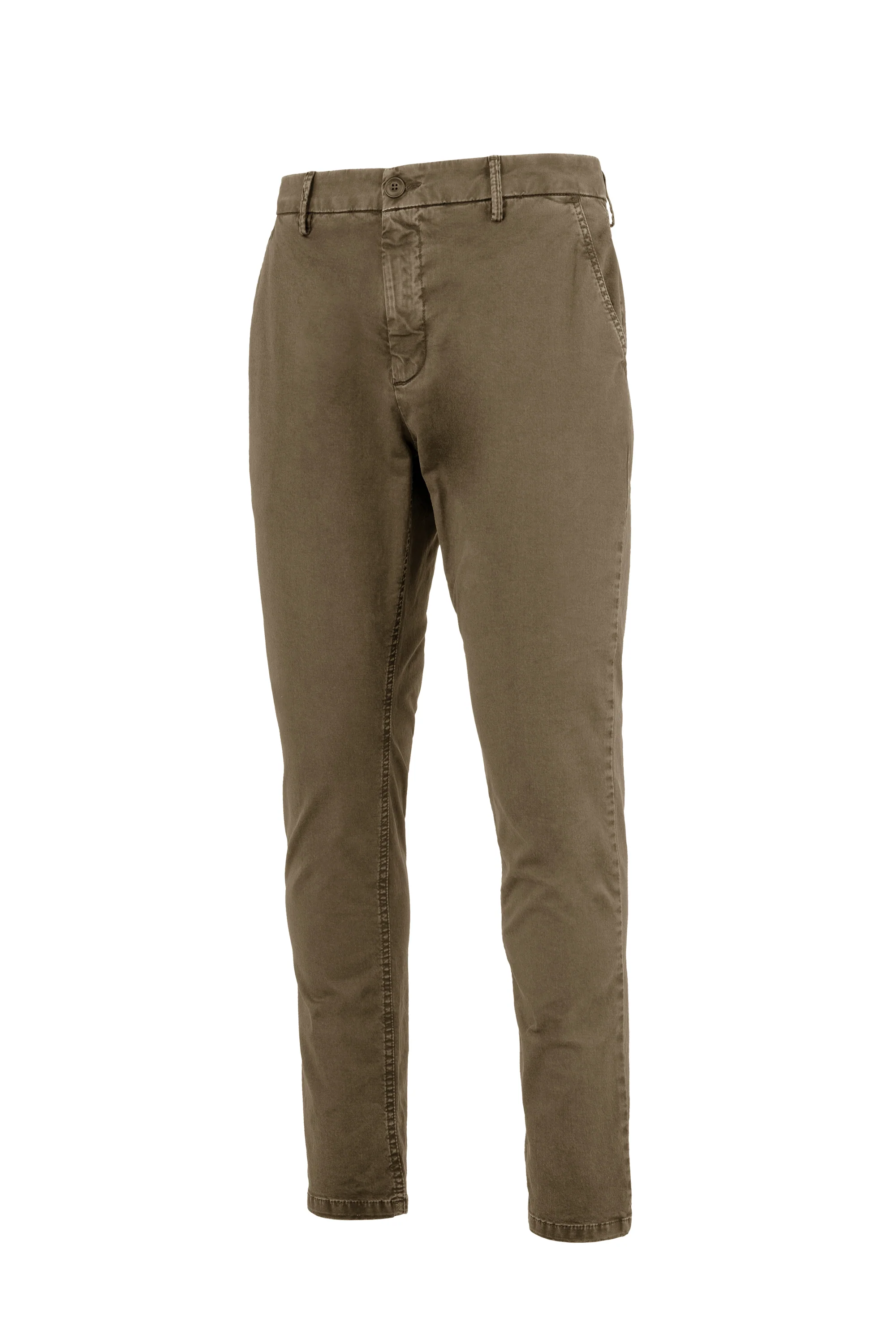 Pantalone chino slim fit in cotone stretch - Image 5