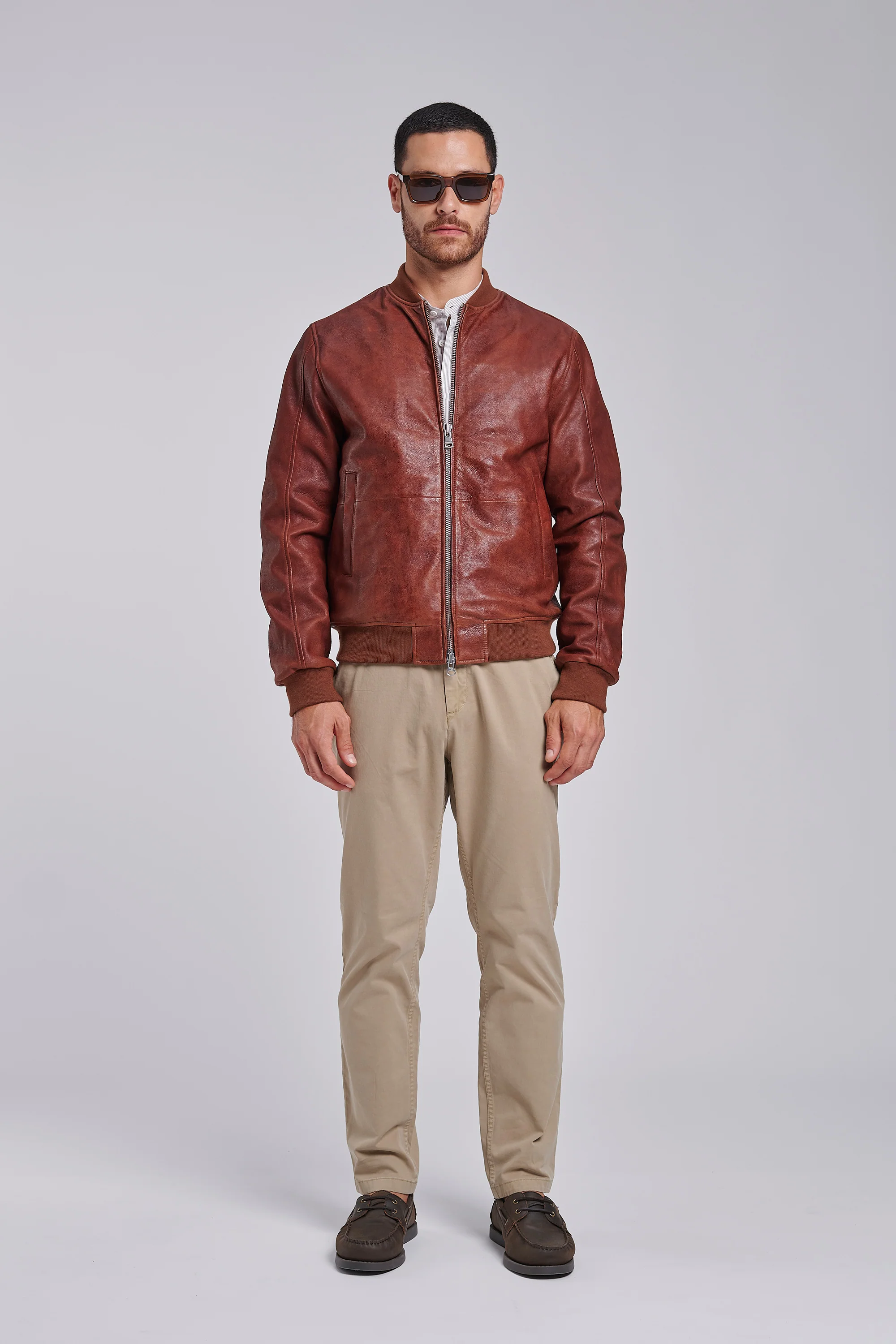 Pantalone chino slim fit in cotone stretch - Image 8