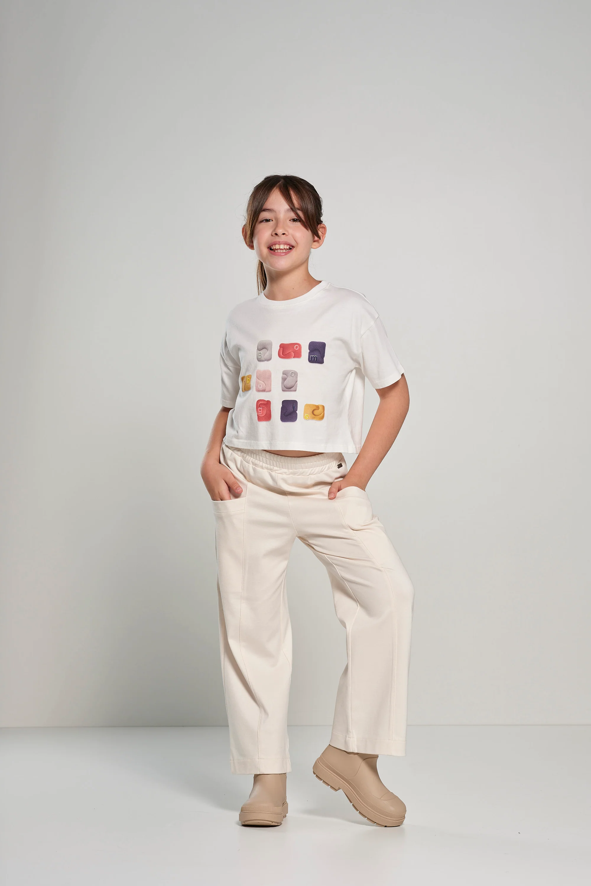 Pantalone girl a gamba ampia - Image 9
