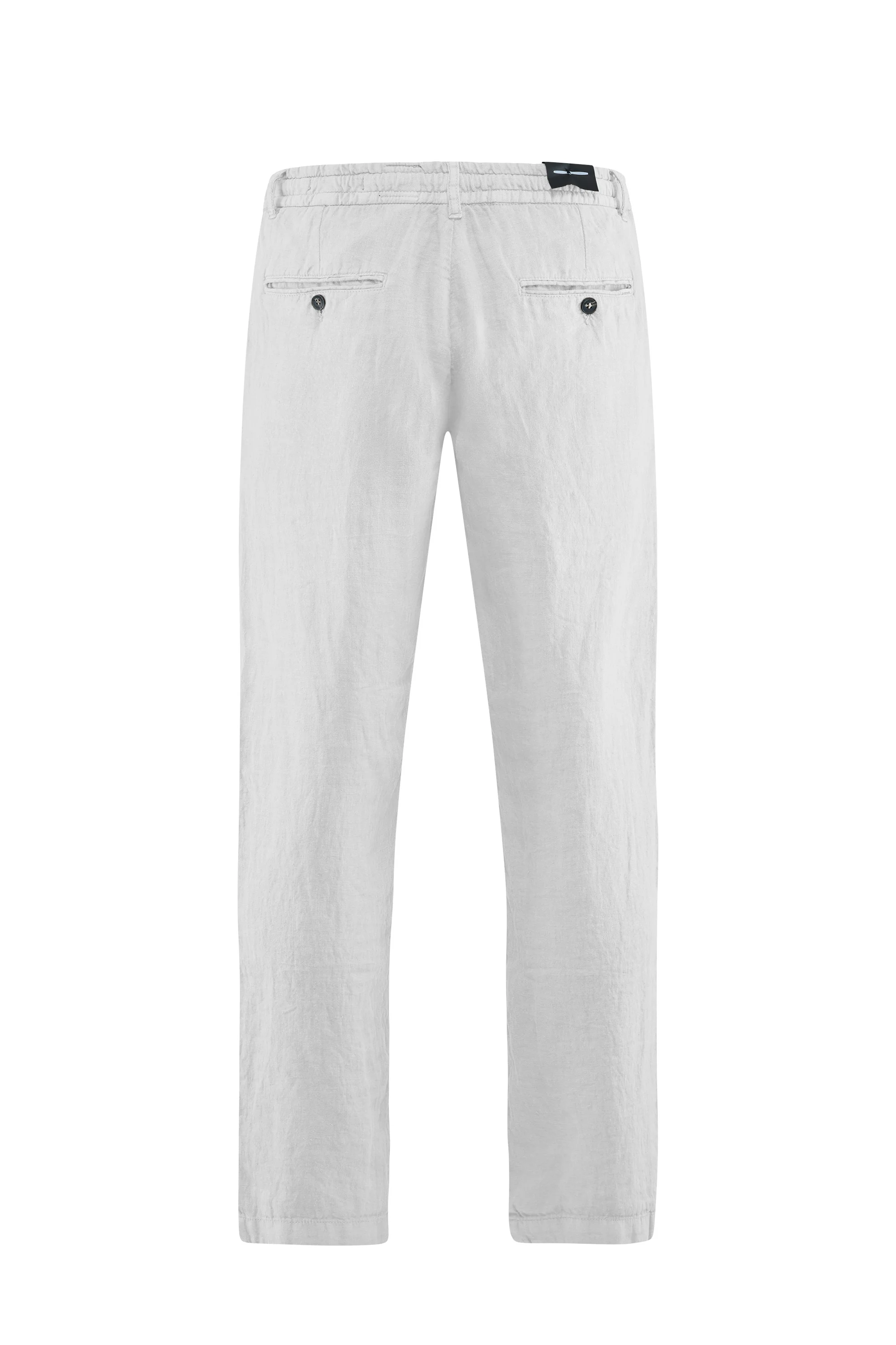Pantalone jogger fit in puro lino - Image 3