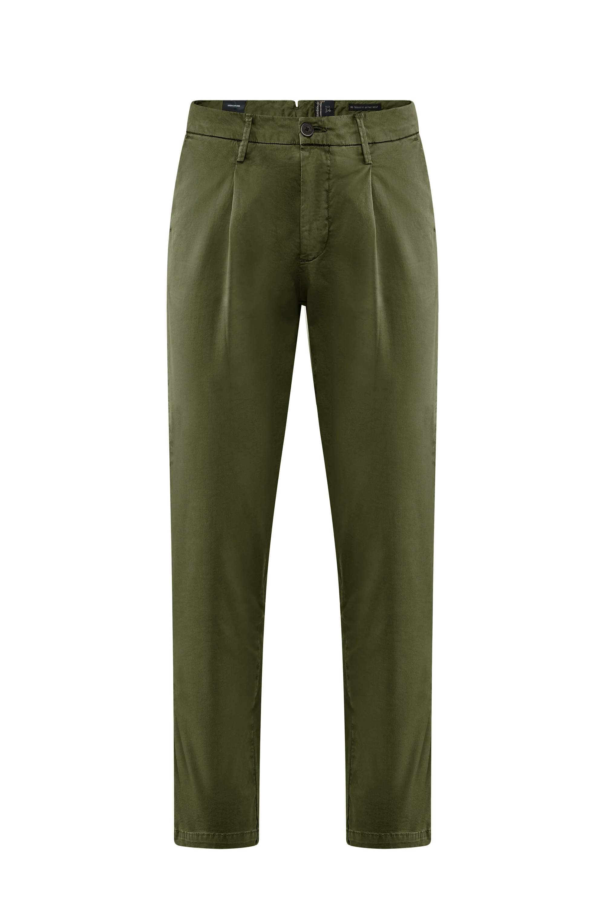 Pantalone tapered fit in gabardina di cotone - Image 25
